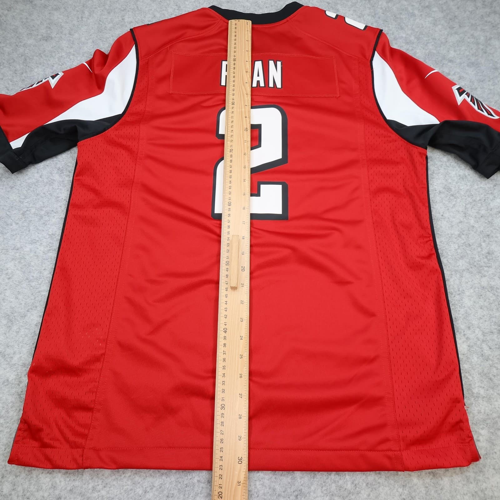 Atlanta Falcons Shirt Mens Large Red NFL American Football Nike Ryan 2 Jersey photo 15
