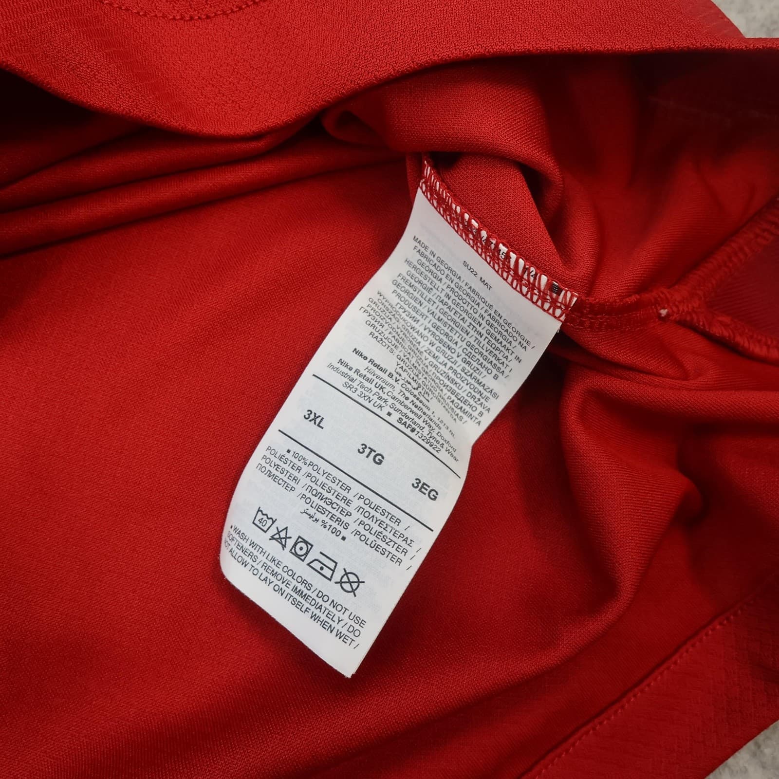 Liverpool Shirt Mens 3XL Red Home 2022 2023 Football Nike Dad 22 Soccer Jersey photo 13