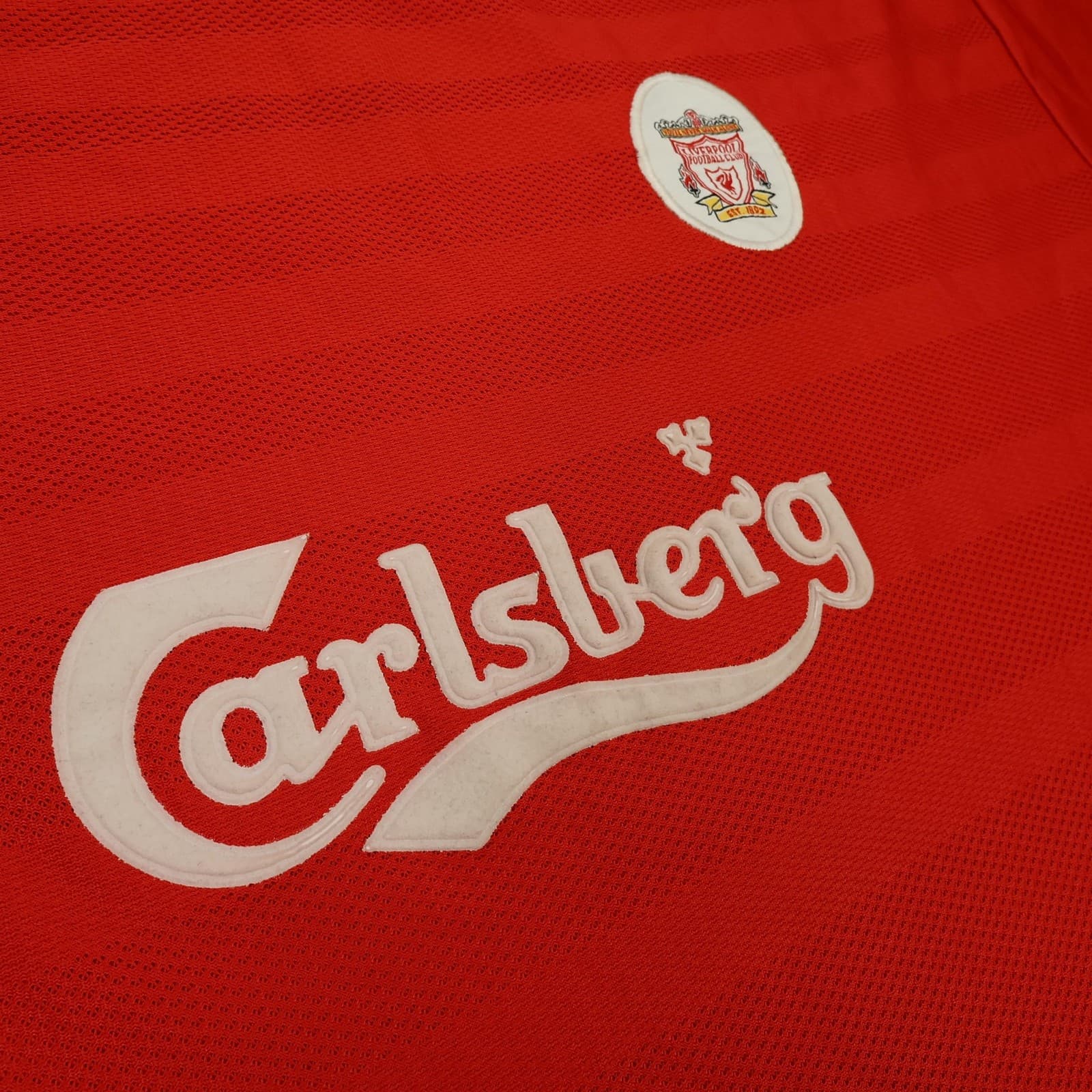 Vintage Liverpool Shirt Mens 2XL Red Home 1998 2000 Reebok Carlsberg Jersey photo 6