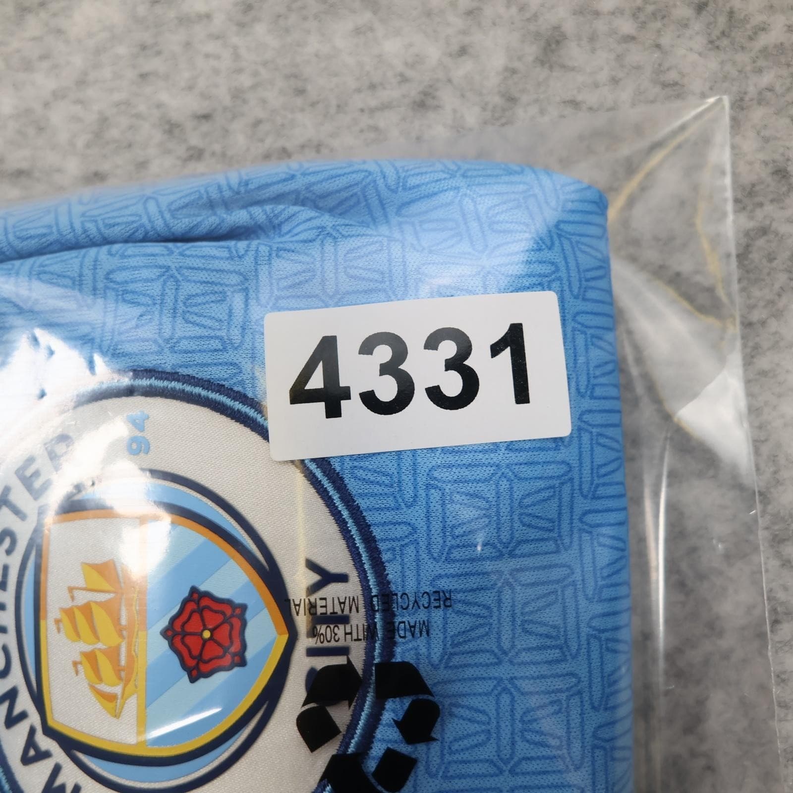 Manchester City Shirt Mens Large Blue Home 2021 2022 Puma Etihad Airways photo 14