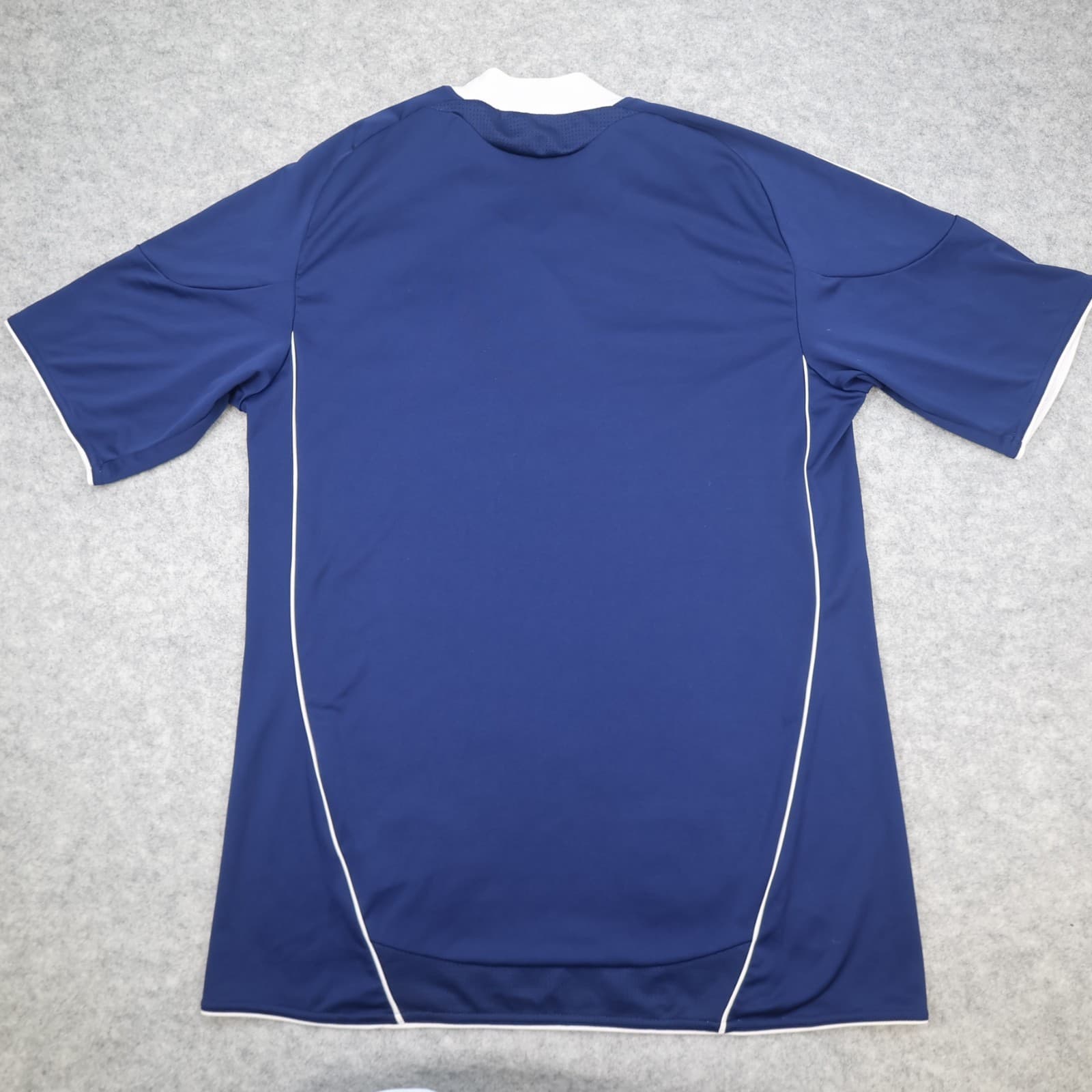 Scotland Football Shirt Large Blue Home Adidas 2010 2011 Soccer Jersey photo 14