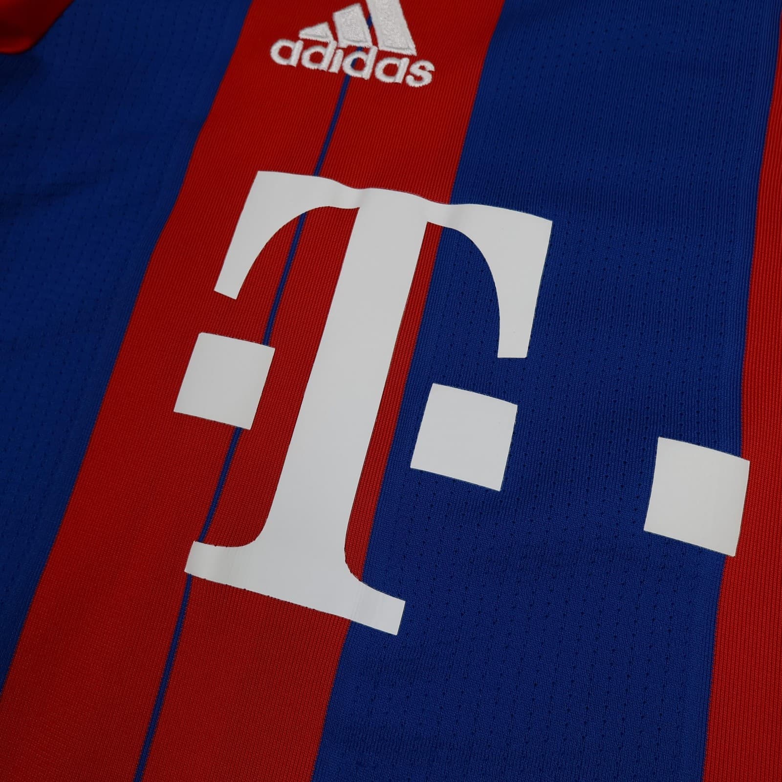 Bayern Munich Shirt Kids 13-14 Years Red Home Kit 2014 2015 Adidas Soccer Jersey photo 4