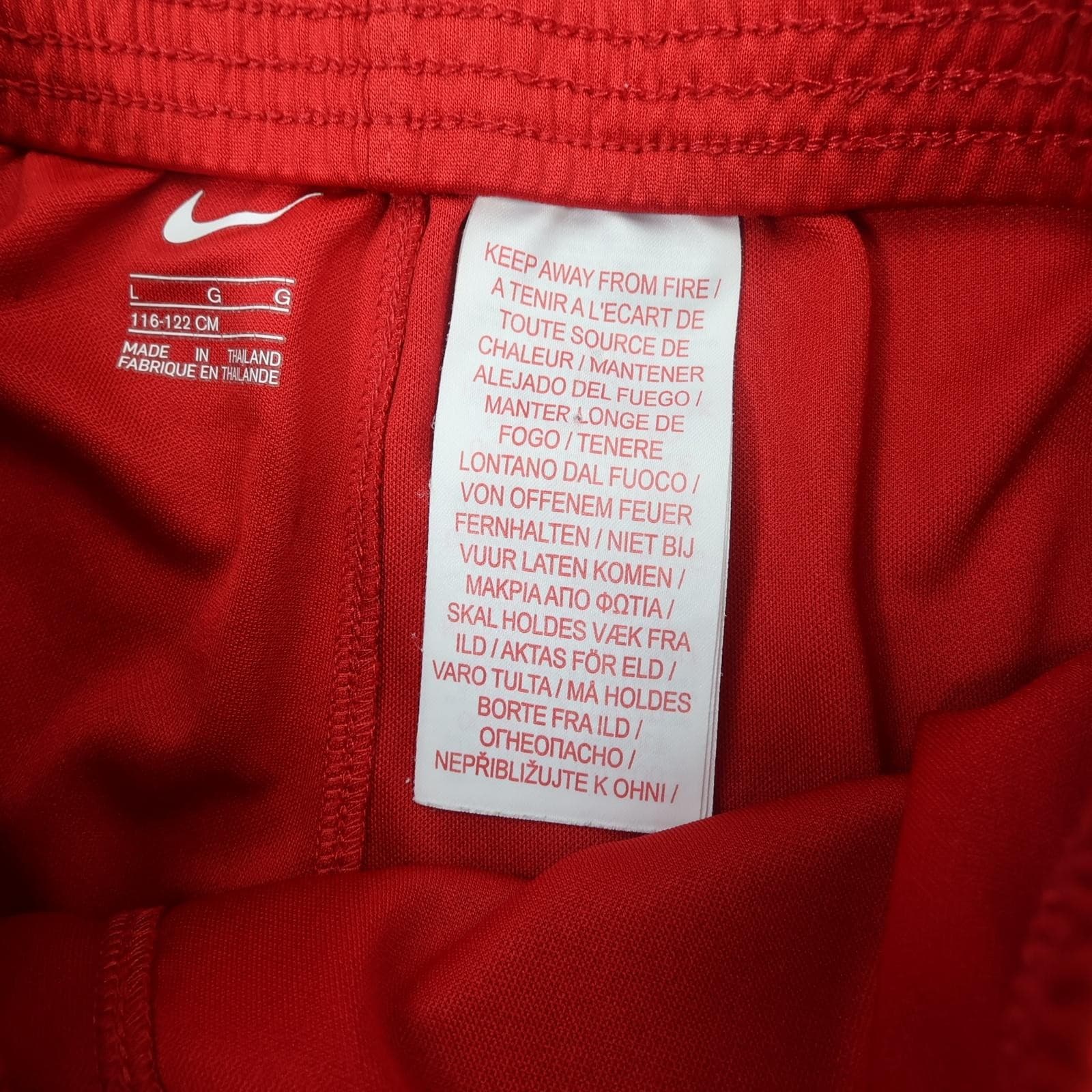 Liverpool Shorts Youth Large 116-122 CM Red Home 2020 2021 Football Nike LFC photo 5