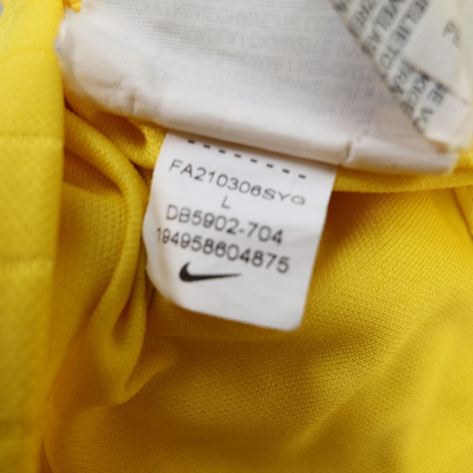 Liverpool Away Shirt Mens Large Yellow 3rd 2021 2022 Football Nike Soccer Jersey photo 15