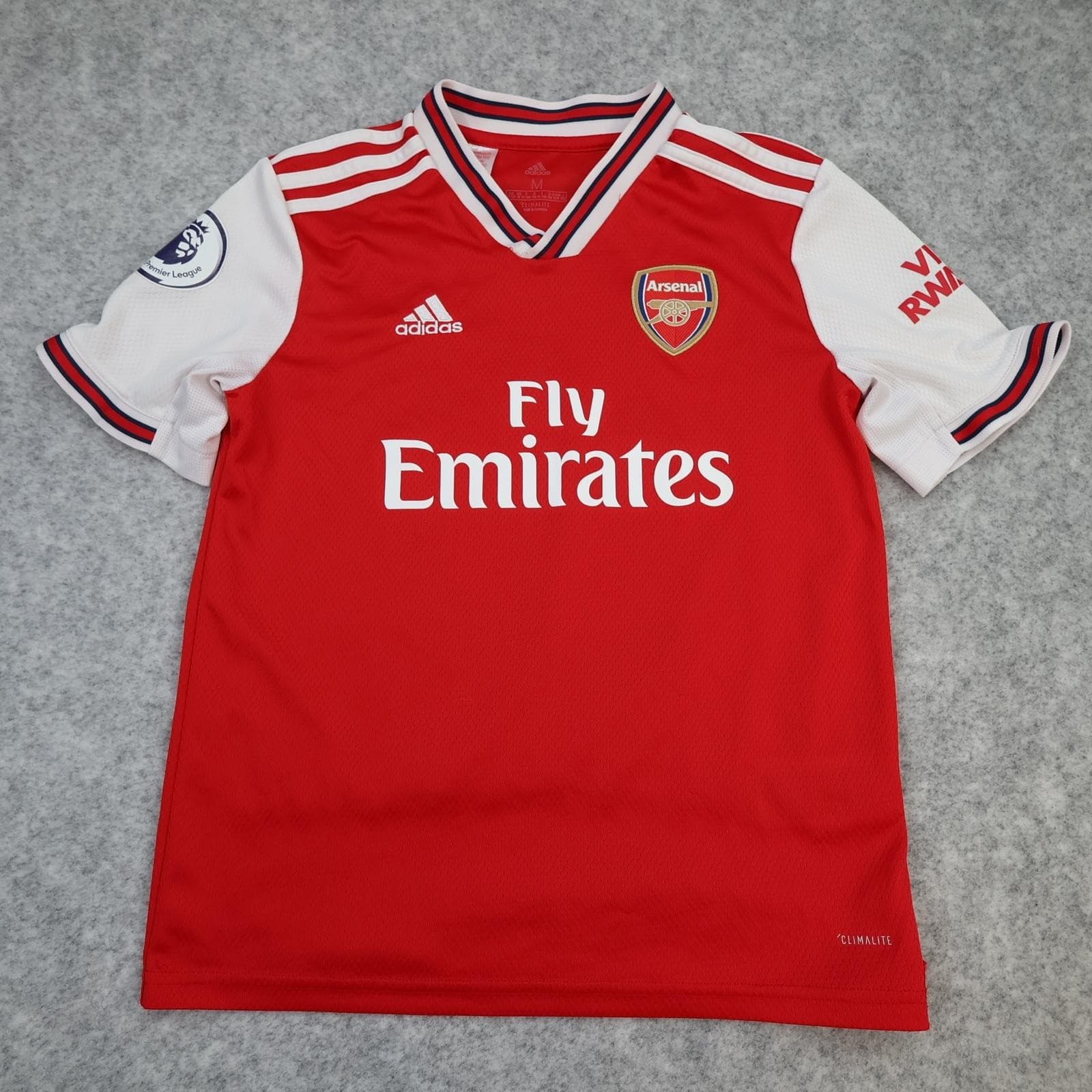 Arsenal Shirt 11-12 Years Medium Red Home 2019 2020 EPL Kids Adidas Pepe 19 photo 2