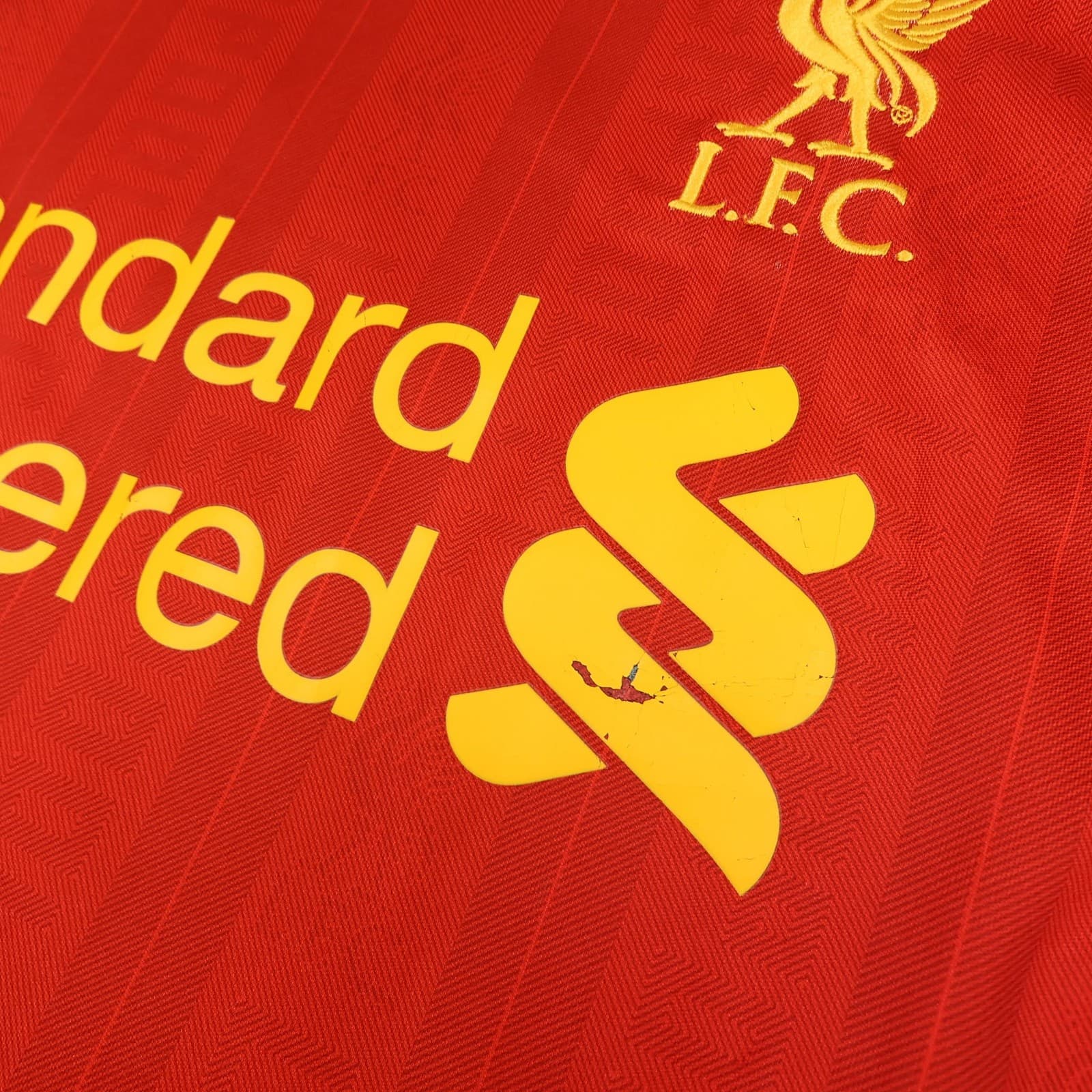 Liverpool Shirt Mens XL Red Home 2013 2014 Warrior Coutinho 10 Soccer Jersey photo 4