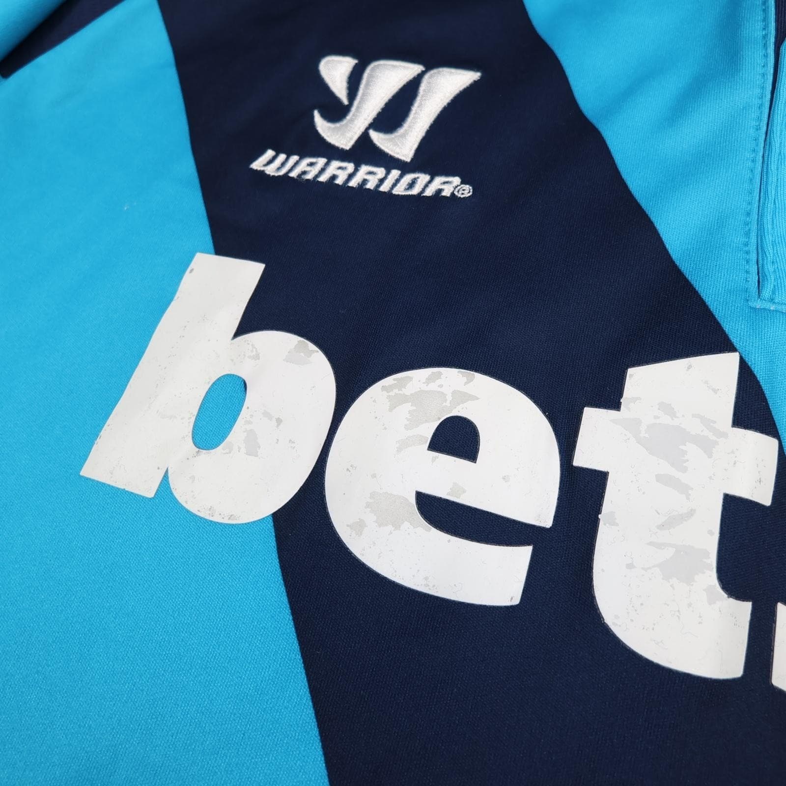 Stoke City Away Shirt Mens XL Blue 2014 2015 Warrior Arnautovic 10 Soccer Jersey photo 4