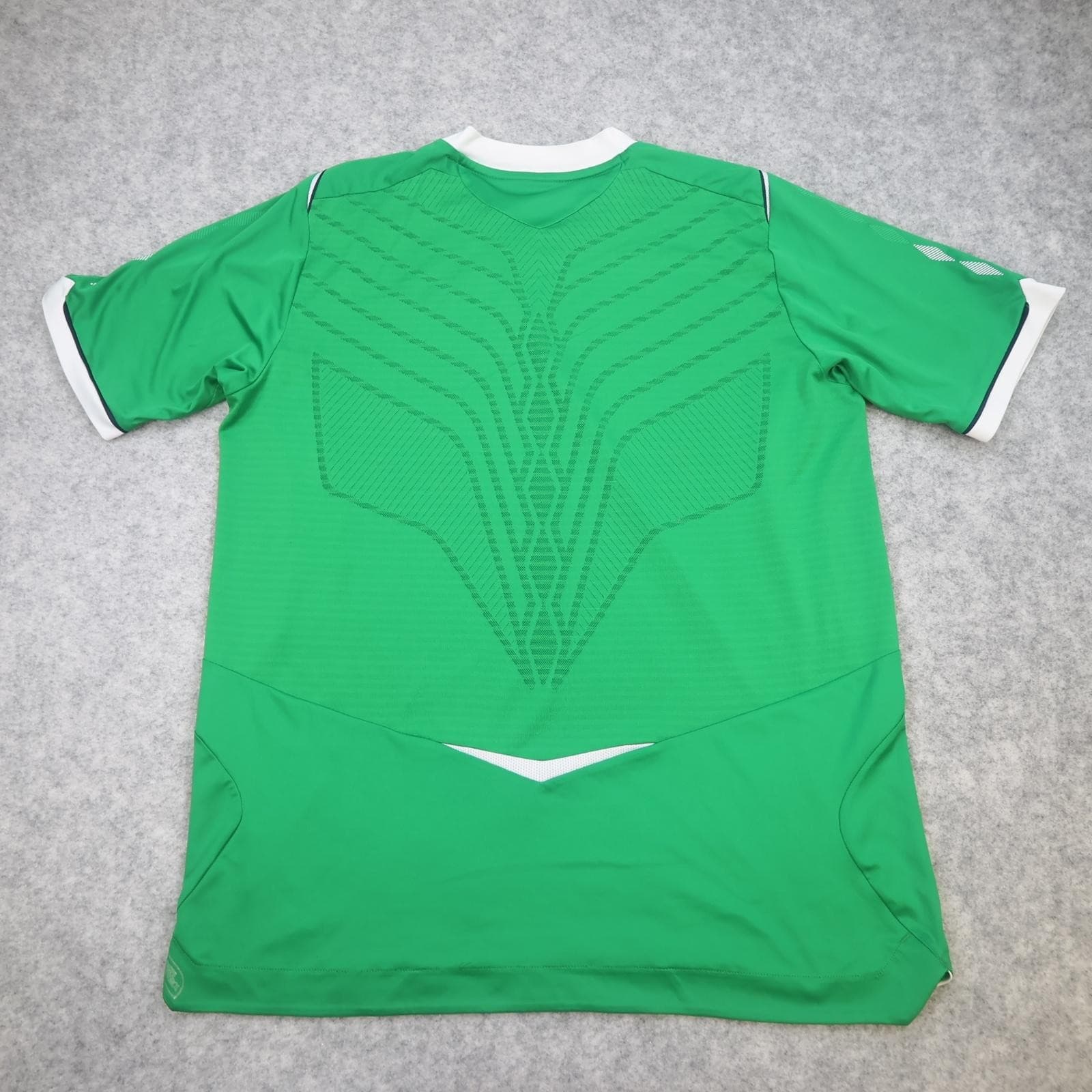 Northern Ireland Home Shirt Mens Large Green 2008 2010 Football Umbro Jersey photo 11