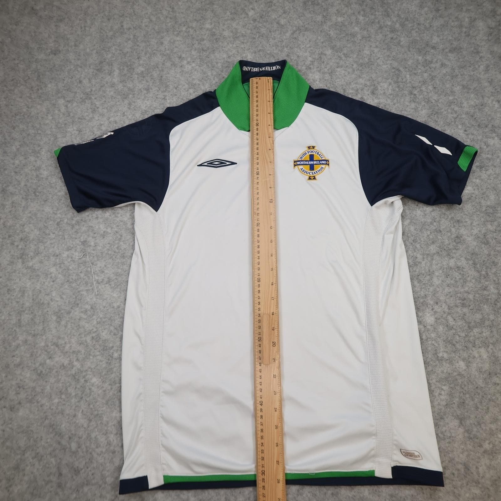 Northern Ireland Shirt Mens Medium Away 2009 2010 Football Jersey Umbro photo 12