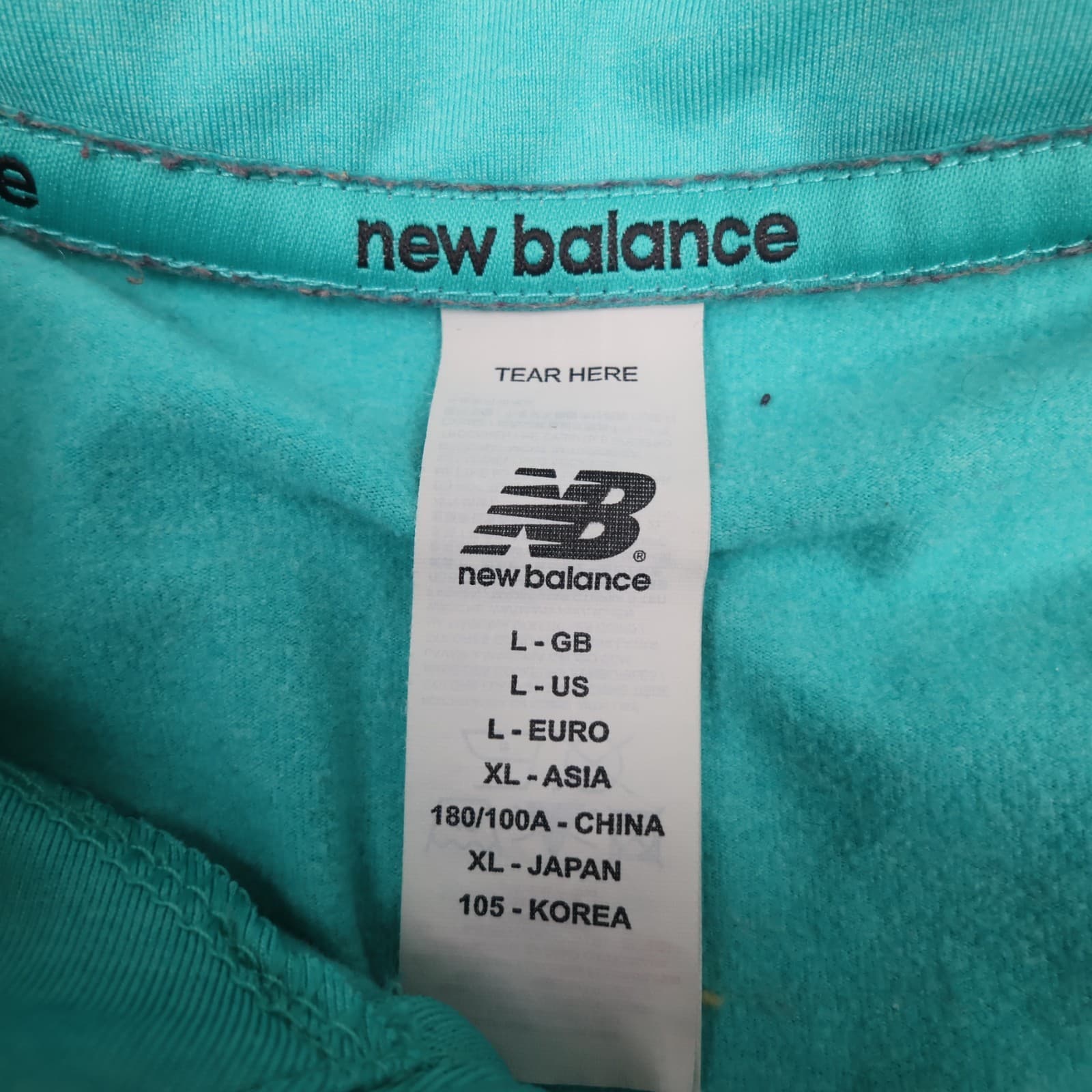 Liverpool Drill Top Large Blue Training New Balance Pullover 2019 2020 1/4 zip photo 5
