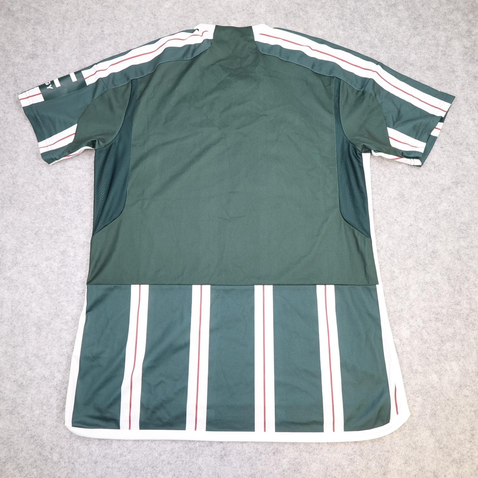 Manchester United Shirt Mens Large Green 2023 2024 Adidas Soccer Jersey photo 2