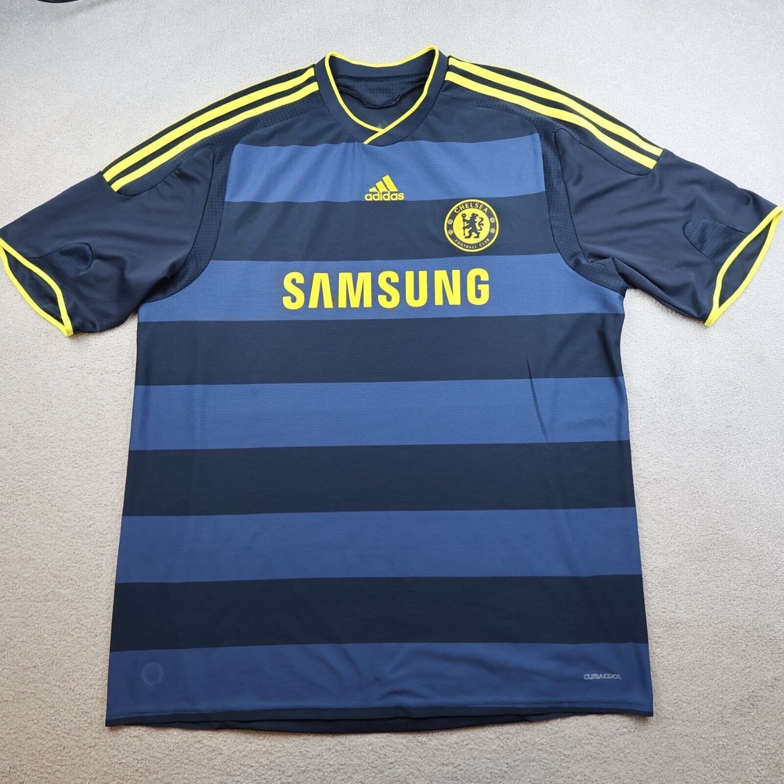 Chelsea Shirt 2XL Navy Away Kit 2009 2010 Adidas Soccer Jersey John Terry 26 XXL photo 2