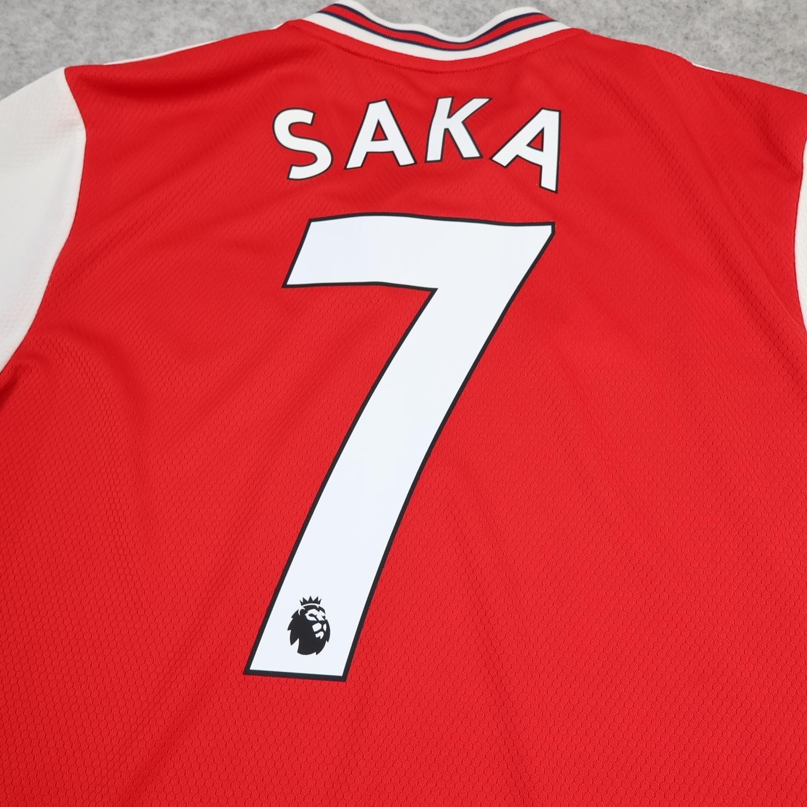 Arsenal Shirt Mens Medium Red Home 2019 2020 Football Adidas Fly Emirates Saka 7 photo 10