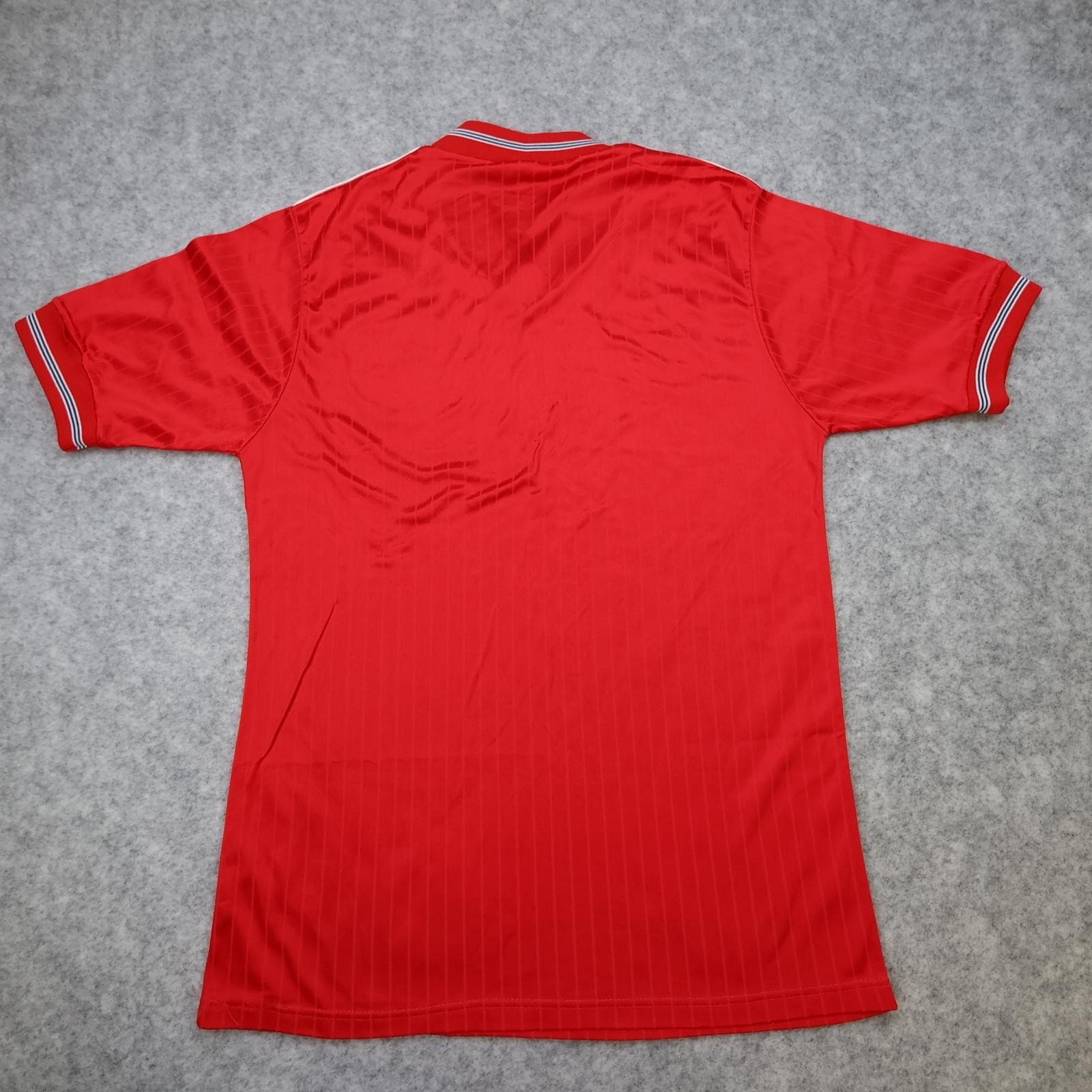 Vintage England Away Shirt Mens Medium Red 1984 1987 Umbro Made In England photo 2