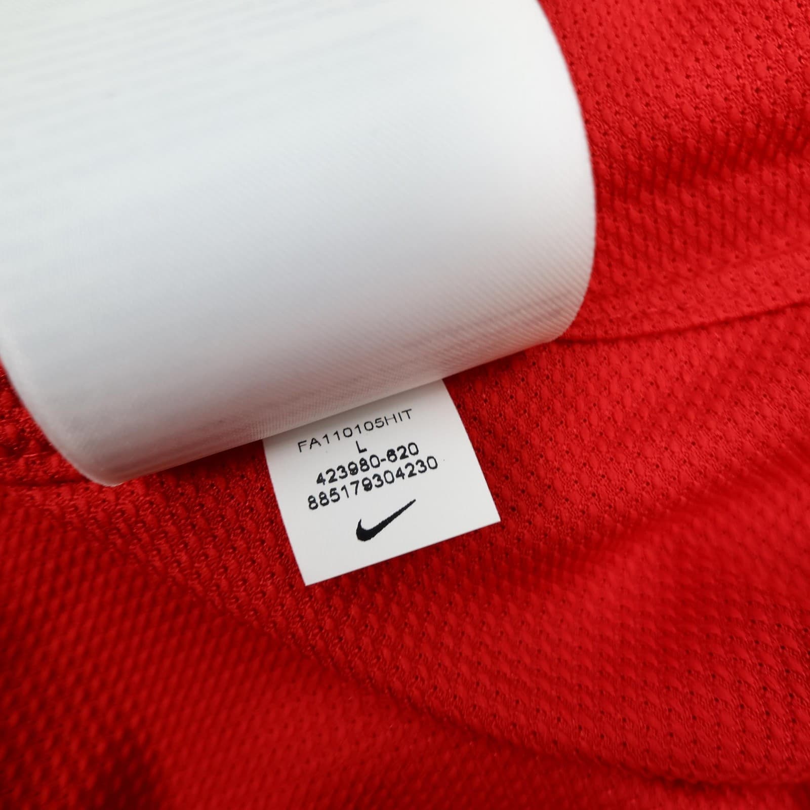 Arsenal Shirt Mens Large Red Home 2011 2012 Football Nike Henry 12 Soccer Jersey photo 17