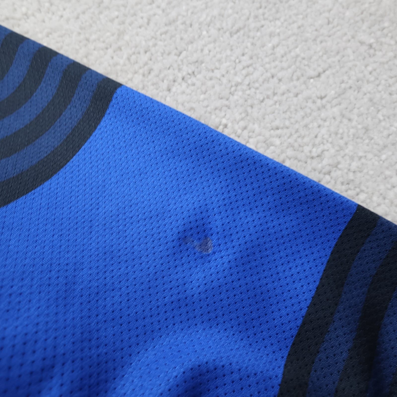 Manchester United Shirt Medium Blue Away Kit 2011 2012 Football Jersey Scholes photo 9