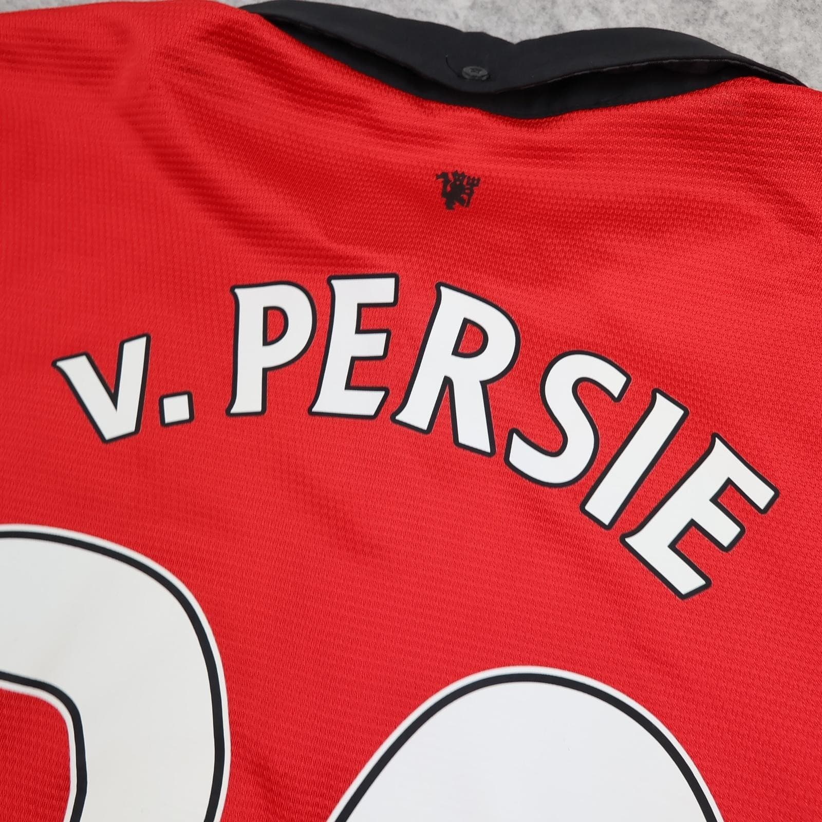 Manchester United Shirt Mens XXL Red Home 2013 2014 Football Nike Van Persie 20 photo 8