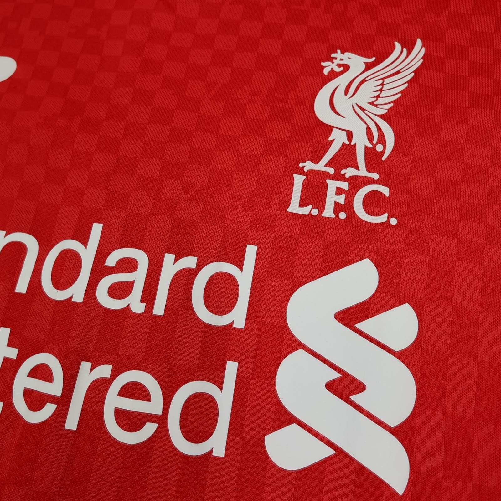 Liverpool Shirt Mens Medium Red Home 2015 2016 New Balance Jersey Henderson 14 photo 5