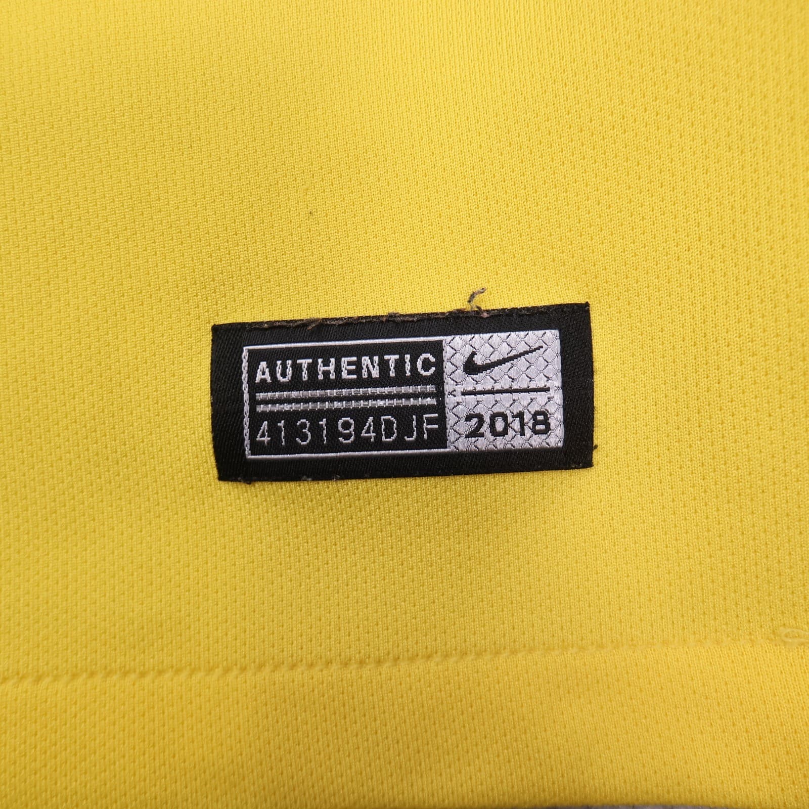 Chelsea Shirt Extra Large Yellow Away Kit 2018 2019 Nike Jersey Eden Hazard 10 photo 3