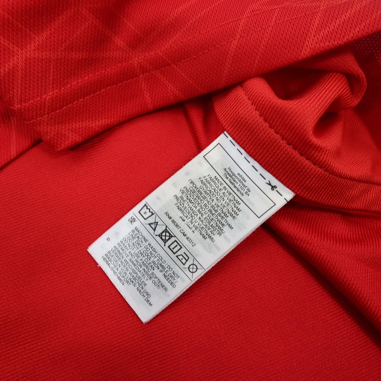 Manchester United Shirt Mens 2XL Red Home 2023 2024 Adidas Soccer Jersey photo 9