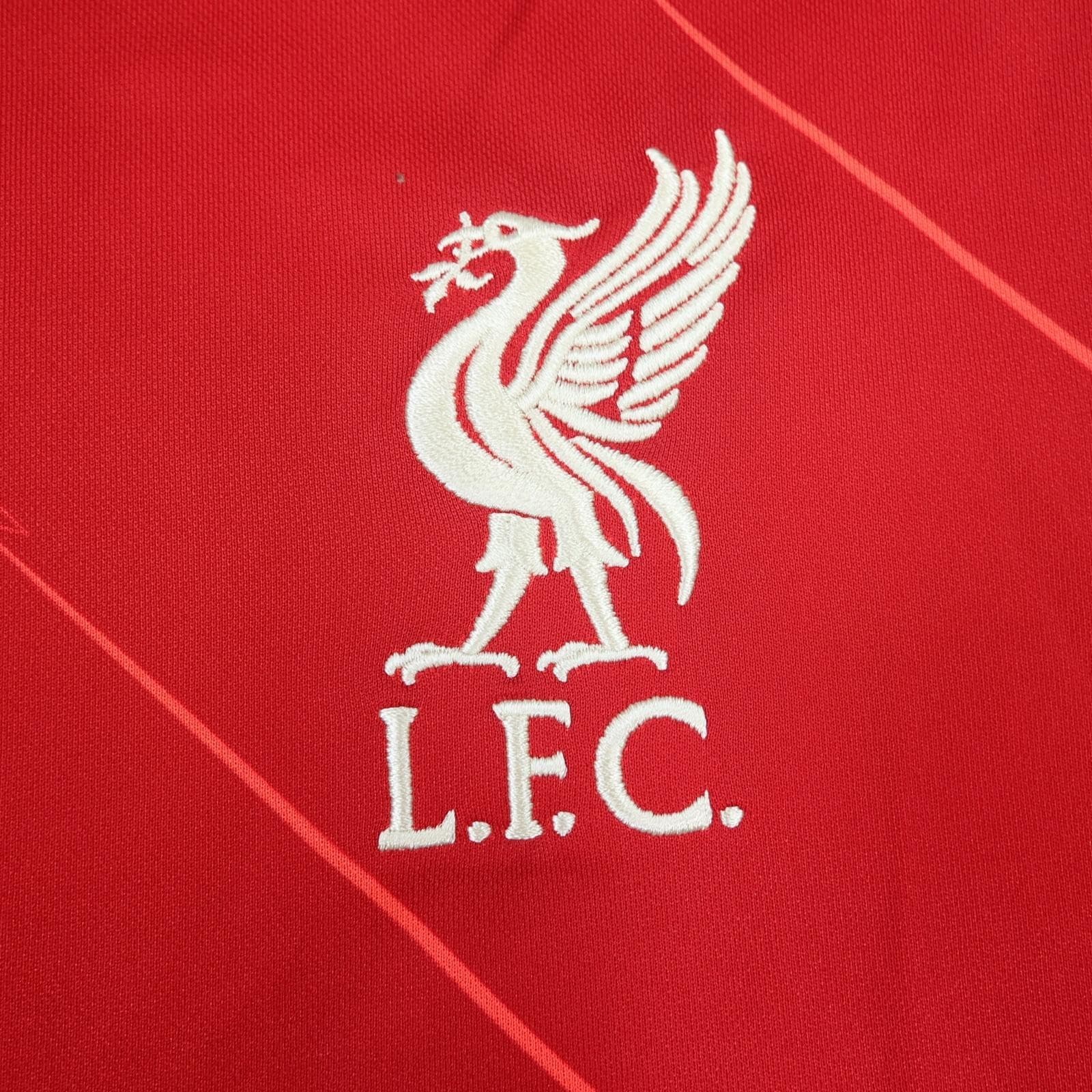 Liverpool Shirt Mens Medium Red Home 2021 2022 Football Nike Standard Chartered photo 3