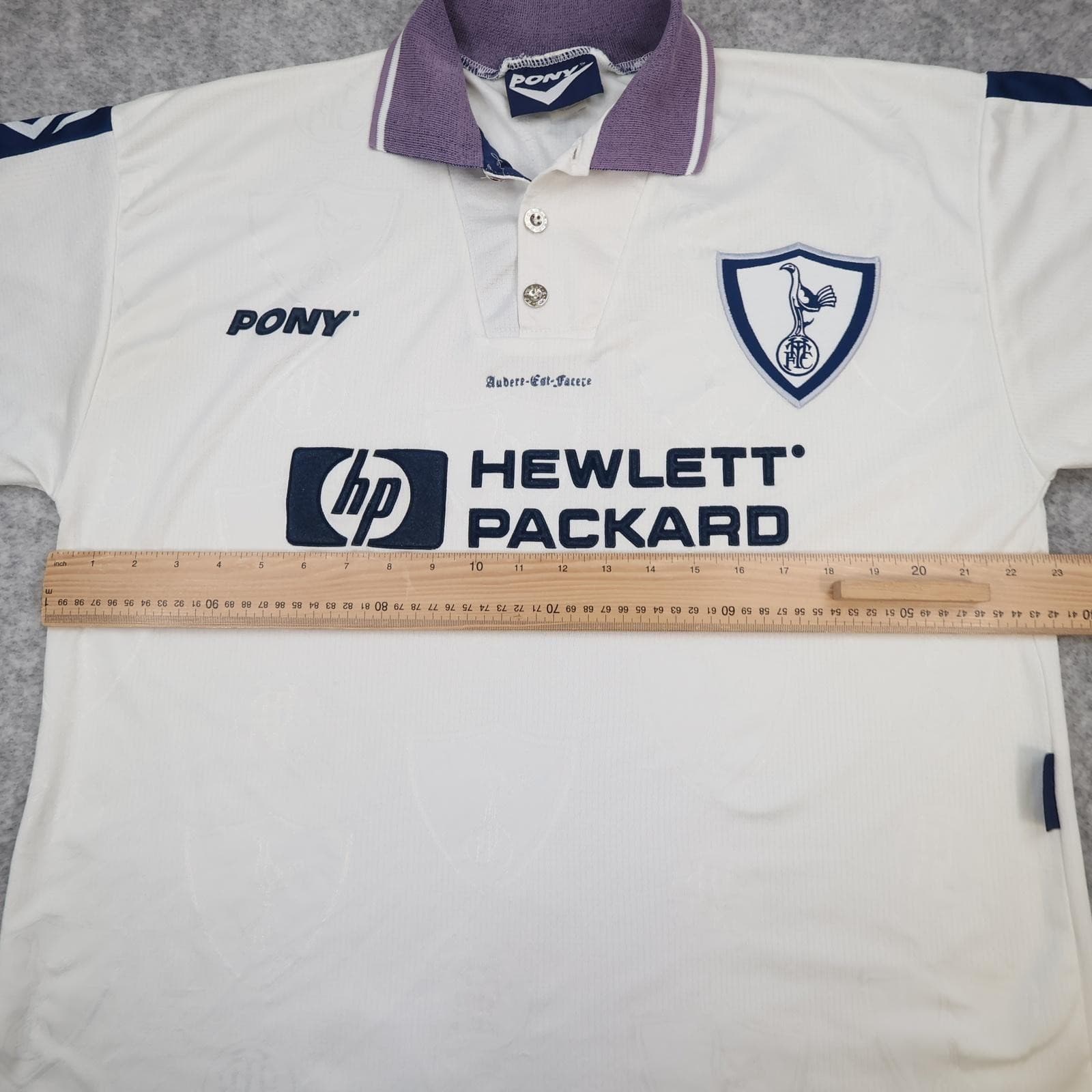 Vintage Tottenham Hotspur Shirt Mens XL White Home Pony 1995 1997 HP 90s photo 10
