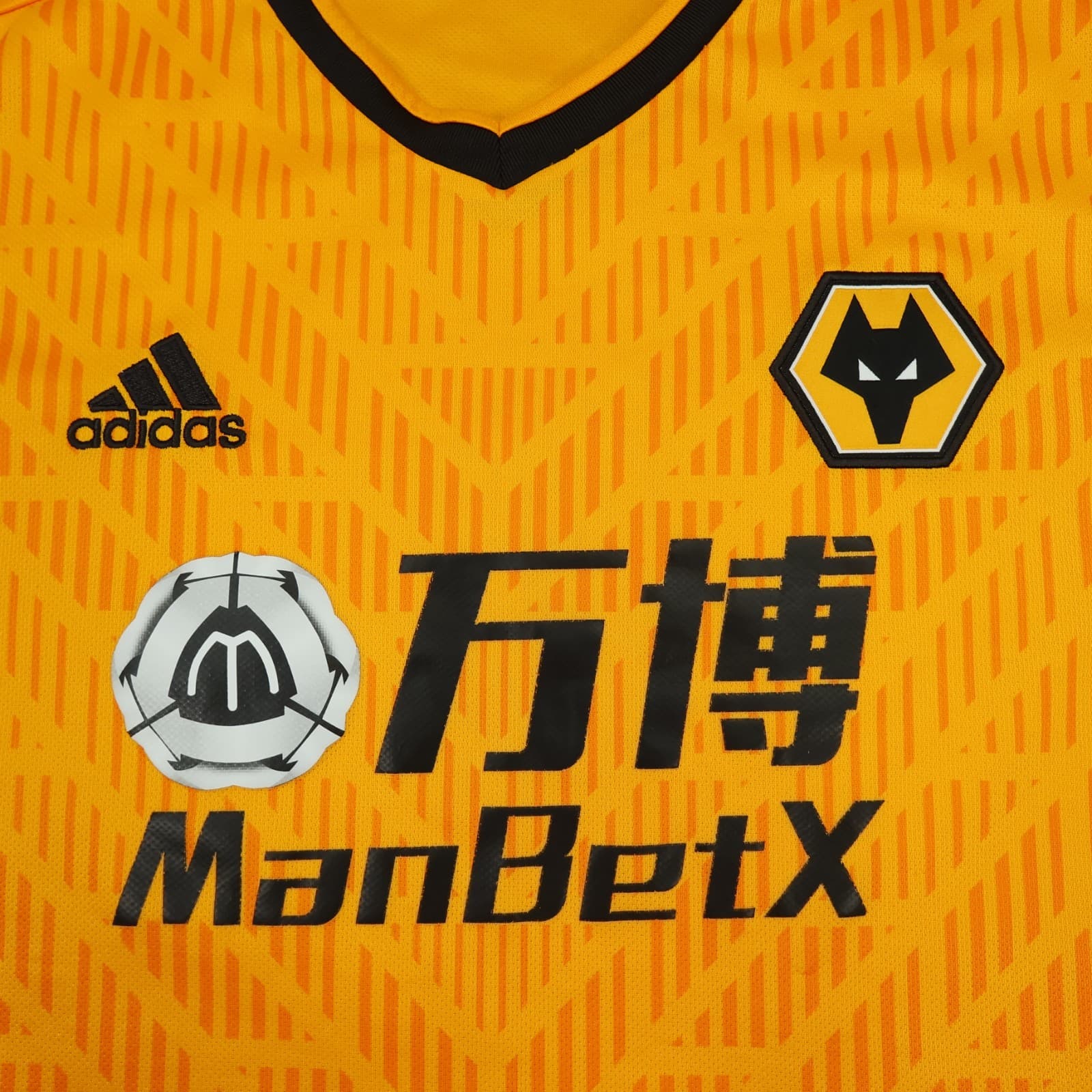 Wolves Football Shirt Extra Large Orange Home  Kit 2020 2021 Adidas Jersey photo 3