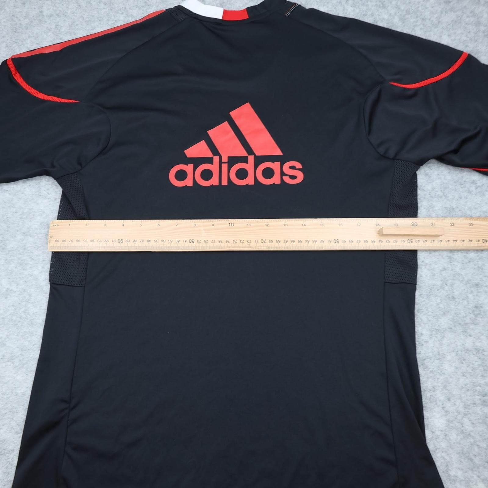 Liverpool Training Top Mens Large Black Adidas Standard Chartered 2010 2011 photo 8
