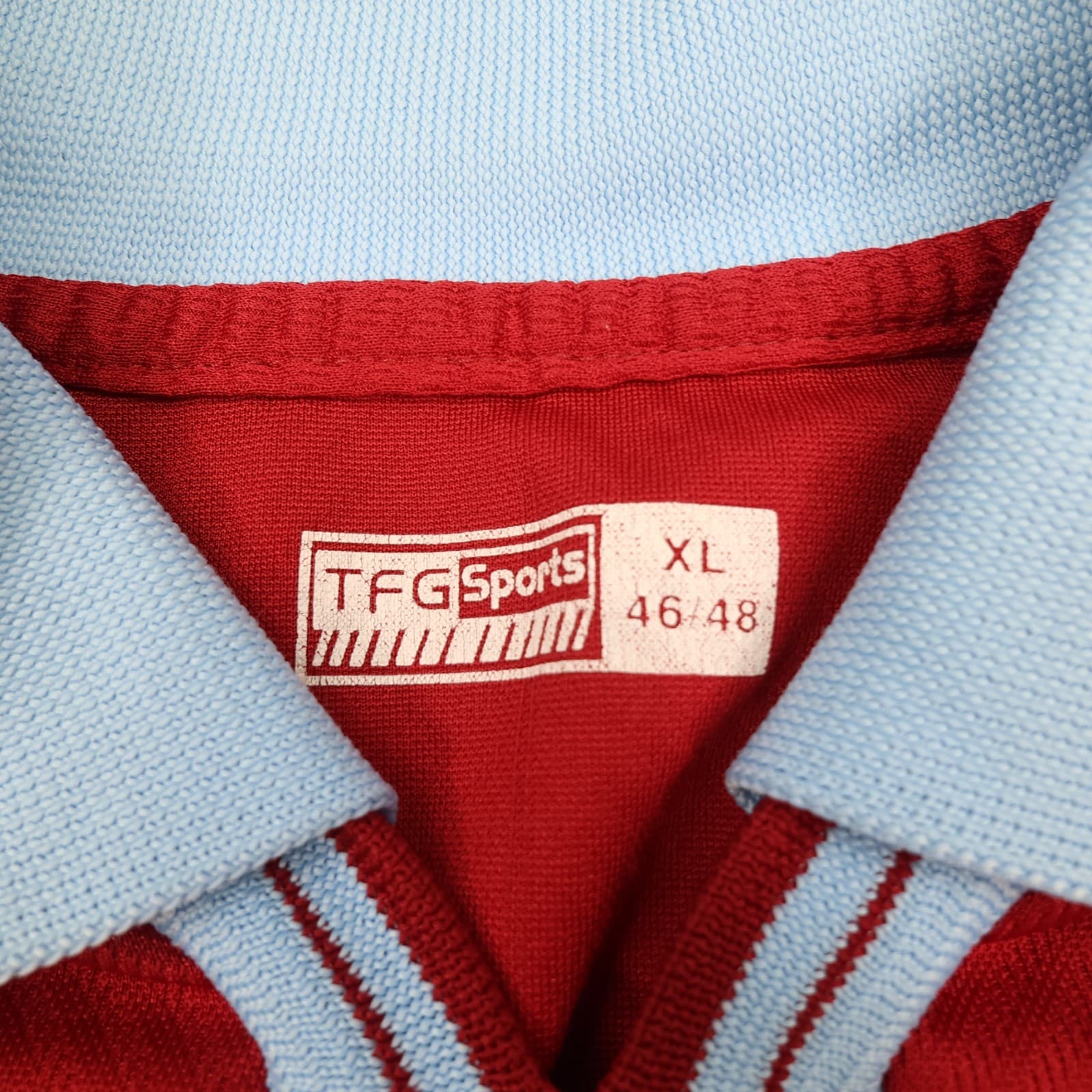 Vintage Burnley Shirt Extra Large Home Kit Mitre 2002 2003 Jersey Lanway TFG photo 14
