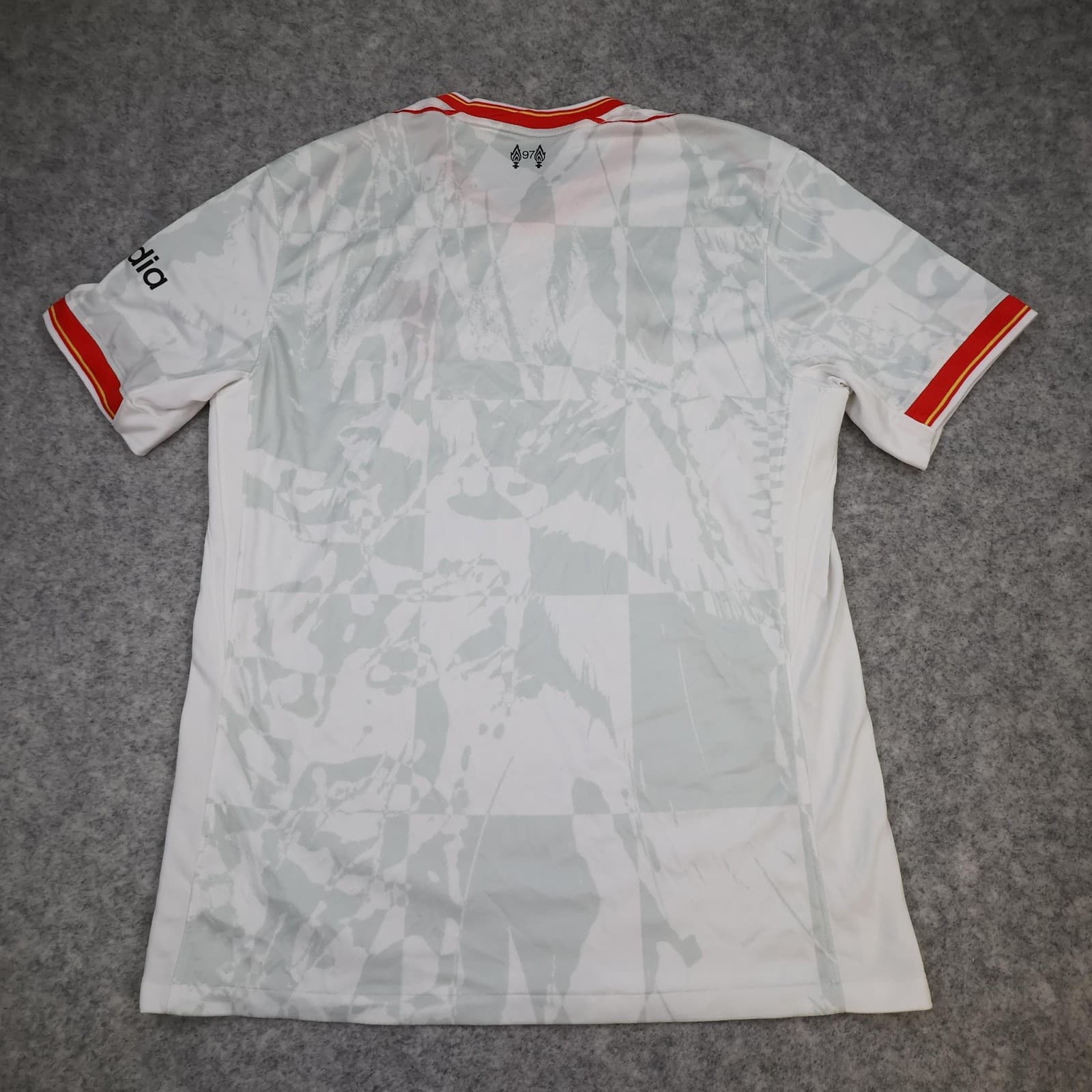 Liverpool Away Shirt Mens Medium White Third Nike Soccer Jersey 2024 2025 photo 2