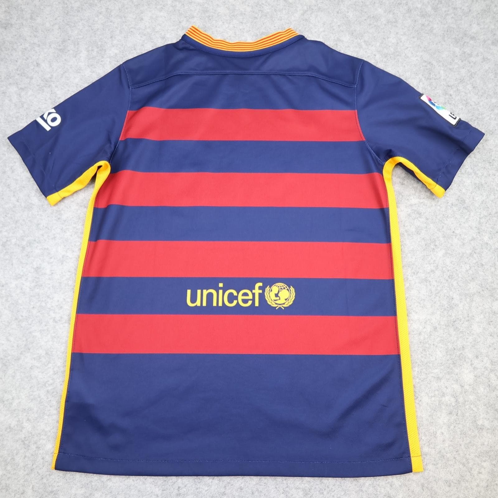 Barcelona Shirt Kids Youth XL 13-14 Home 2015 2016 Football Nike Soccer Jersey photo 2