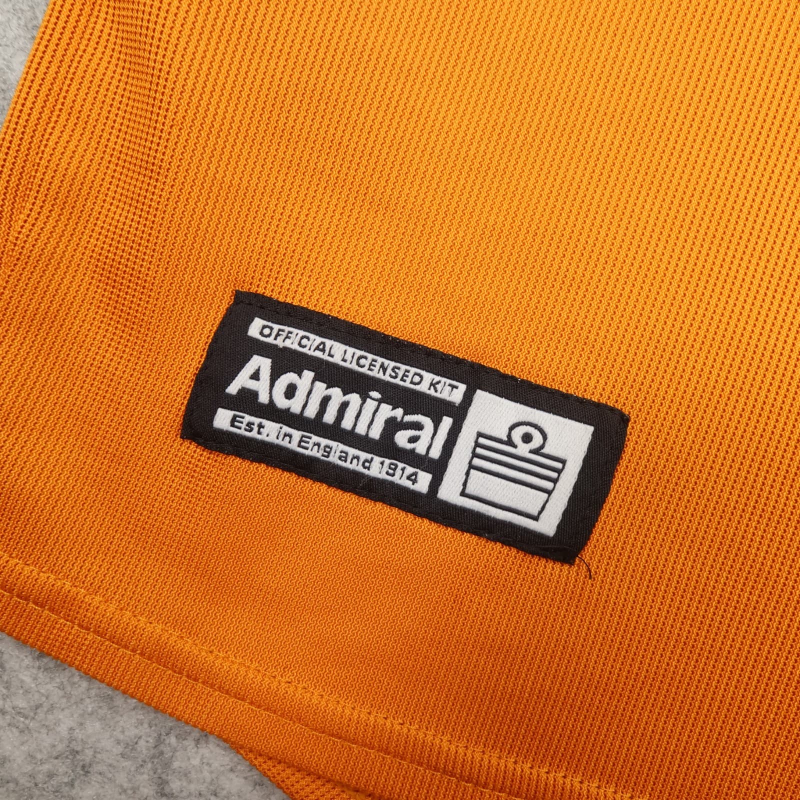 Vintage Wolves Football Shirt Large Orange Home Kit 2002 2004 Admiral Jersey photo 3