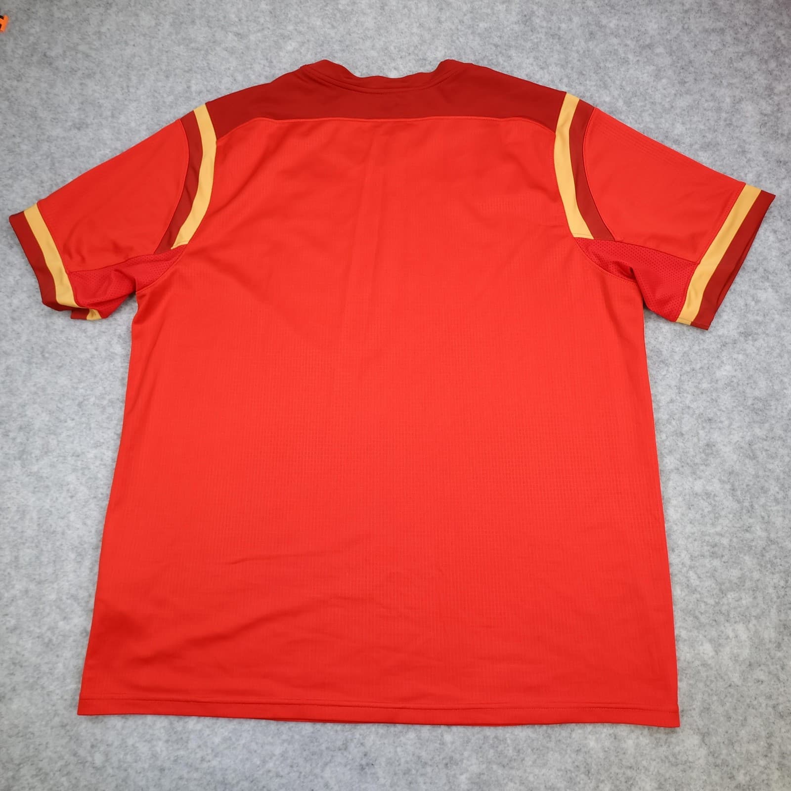 Wales Rugby Shirt Mens XXL Red Rugby Union Under Armour Admiral Jersey photo 2