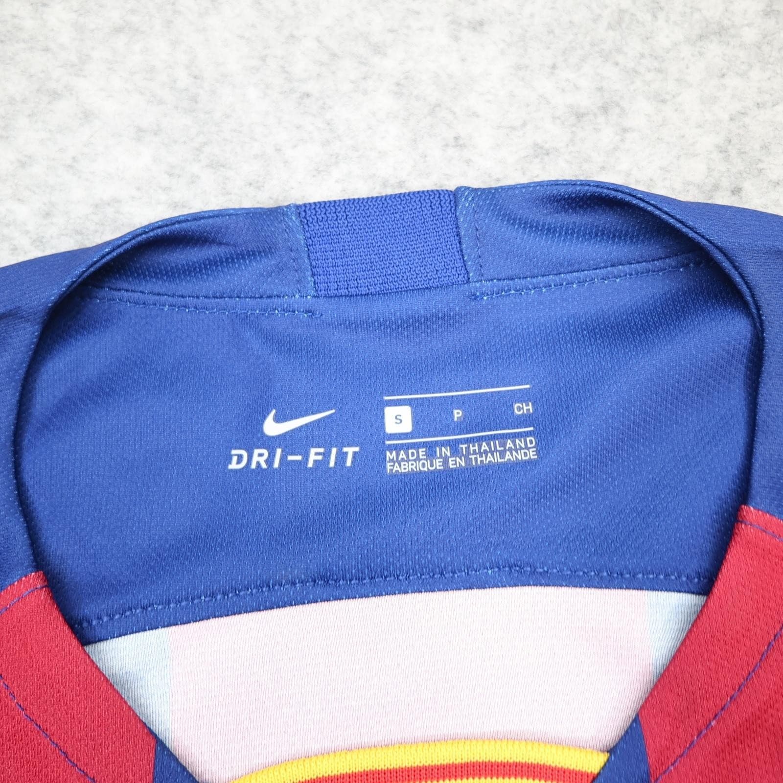 Barcelona Shirt Womens Small Red Blue Home 2019 2020 Football Nike Soccer Jersey photo 6