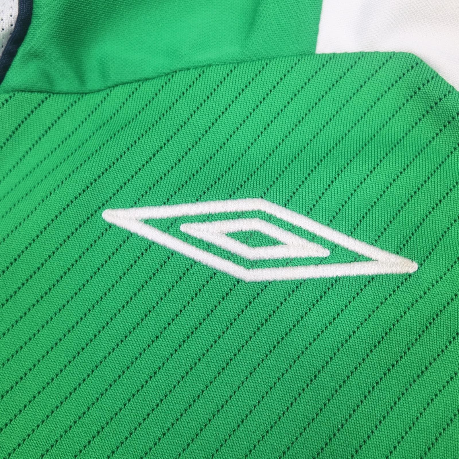 Northern Ireland Home Shirt Mens Large Green 2008 2010 Football Umbro Jersey photo 3