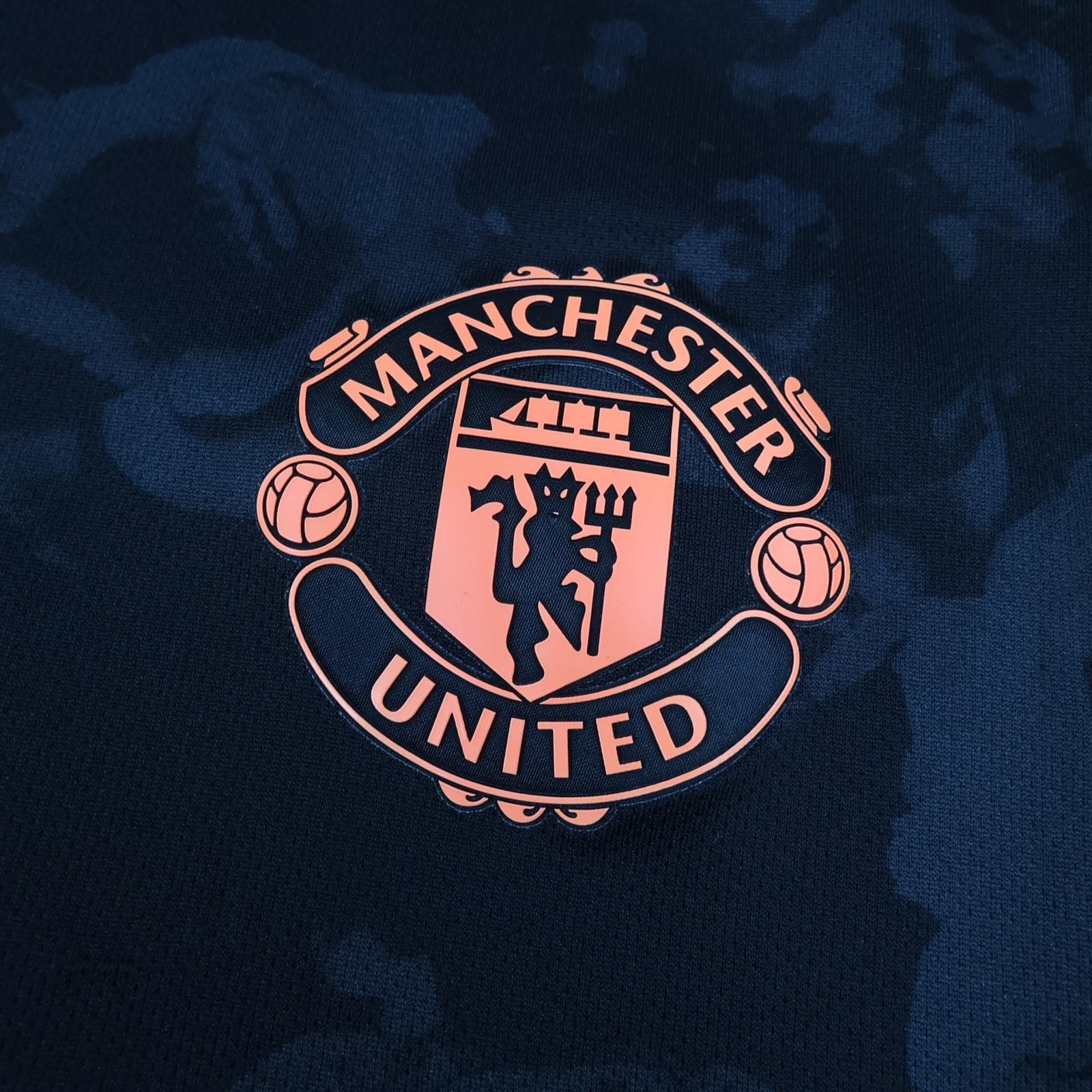 Manchester United Shirt Mens 2XL Black 3rd Kit 2019 2020 Adidas Soccer Jersey photo 6