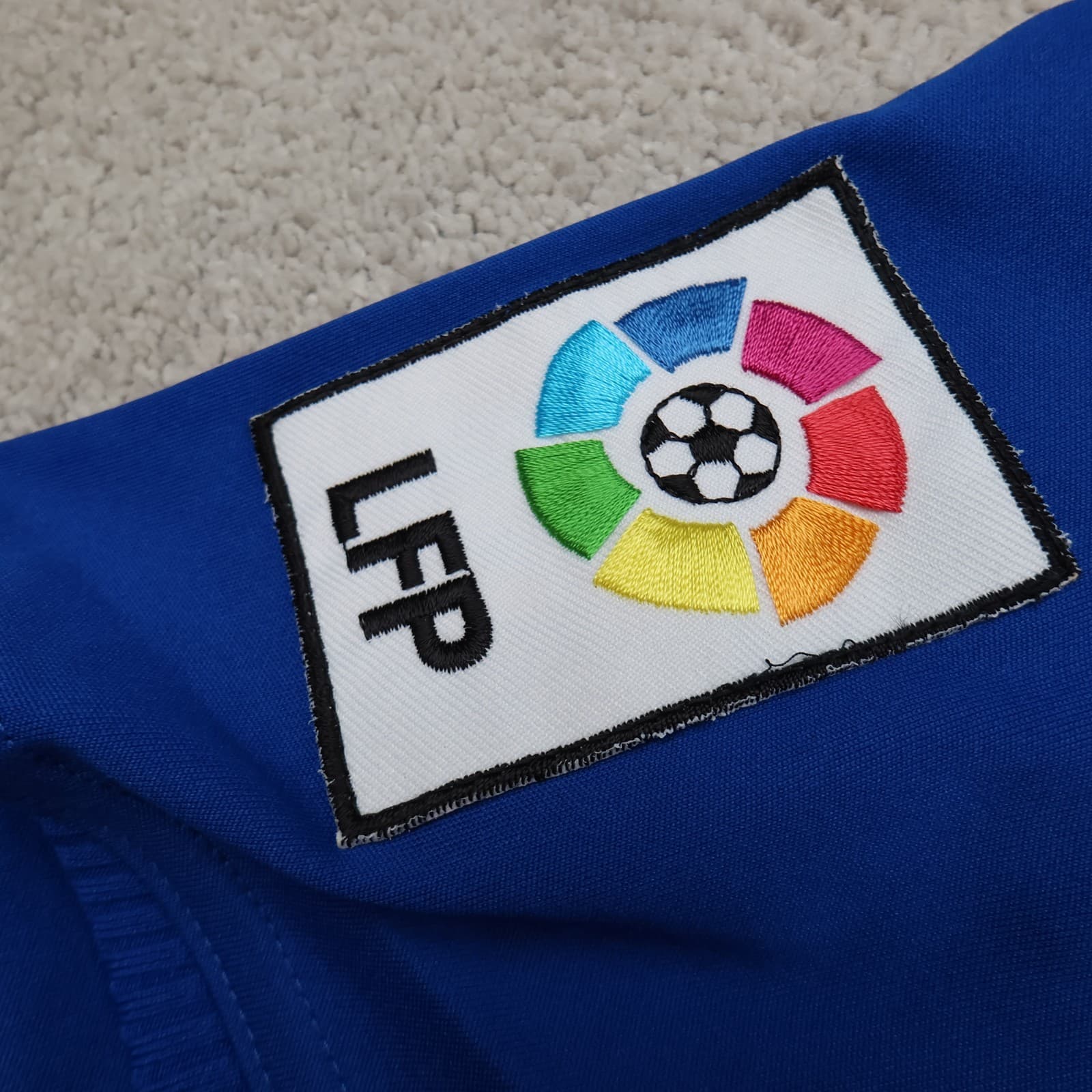 Real Madrid Shirt Extra Large Blue Away Kit 2008 2009 Adidas Football Jersey photo 7