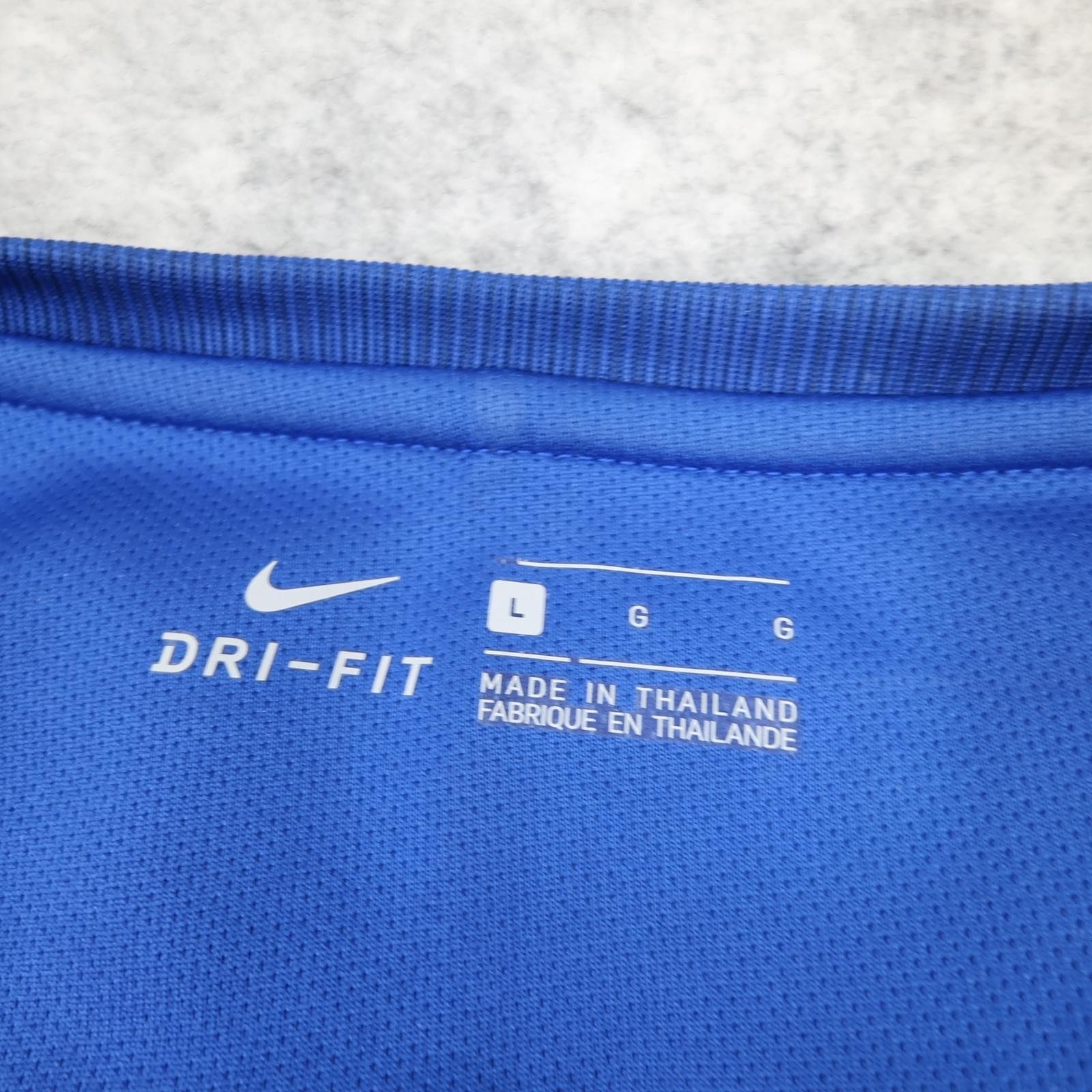 Chelsea Shirt Mens Large Blue Home 2017 2018 Football Nike David Luiz 30 Jersey photo 8