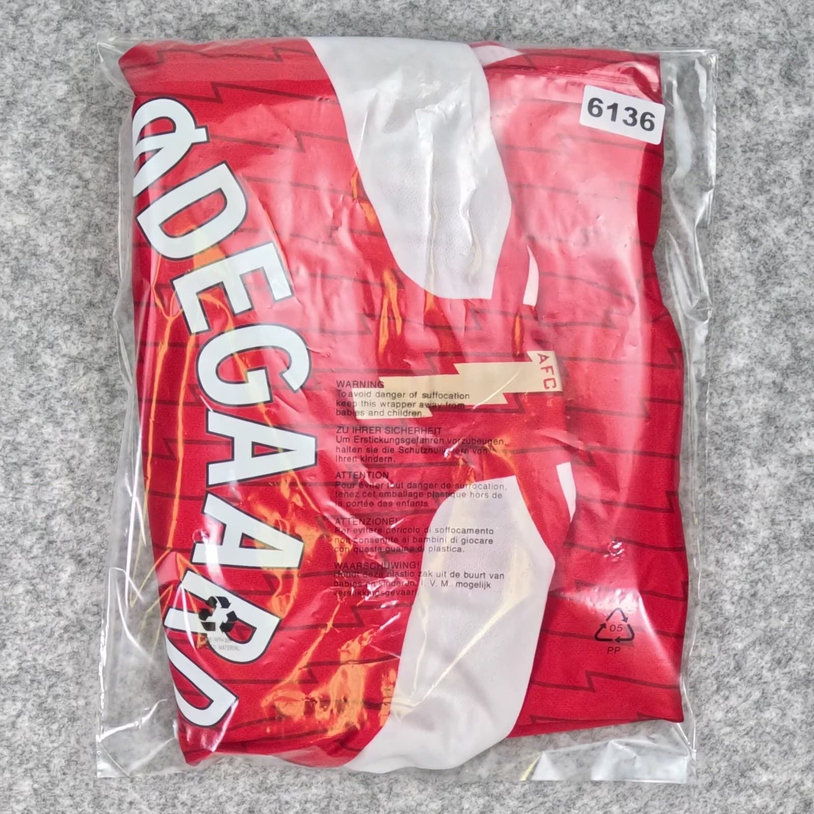 Arsenal Football Shirt Extra Large Red Home 2023 24 adidas 8 Odegaard Jersey photo 5