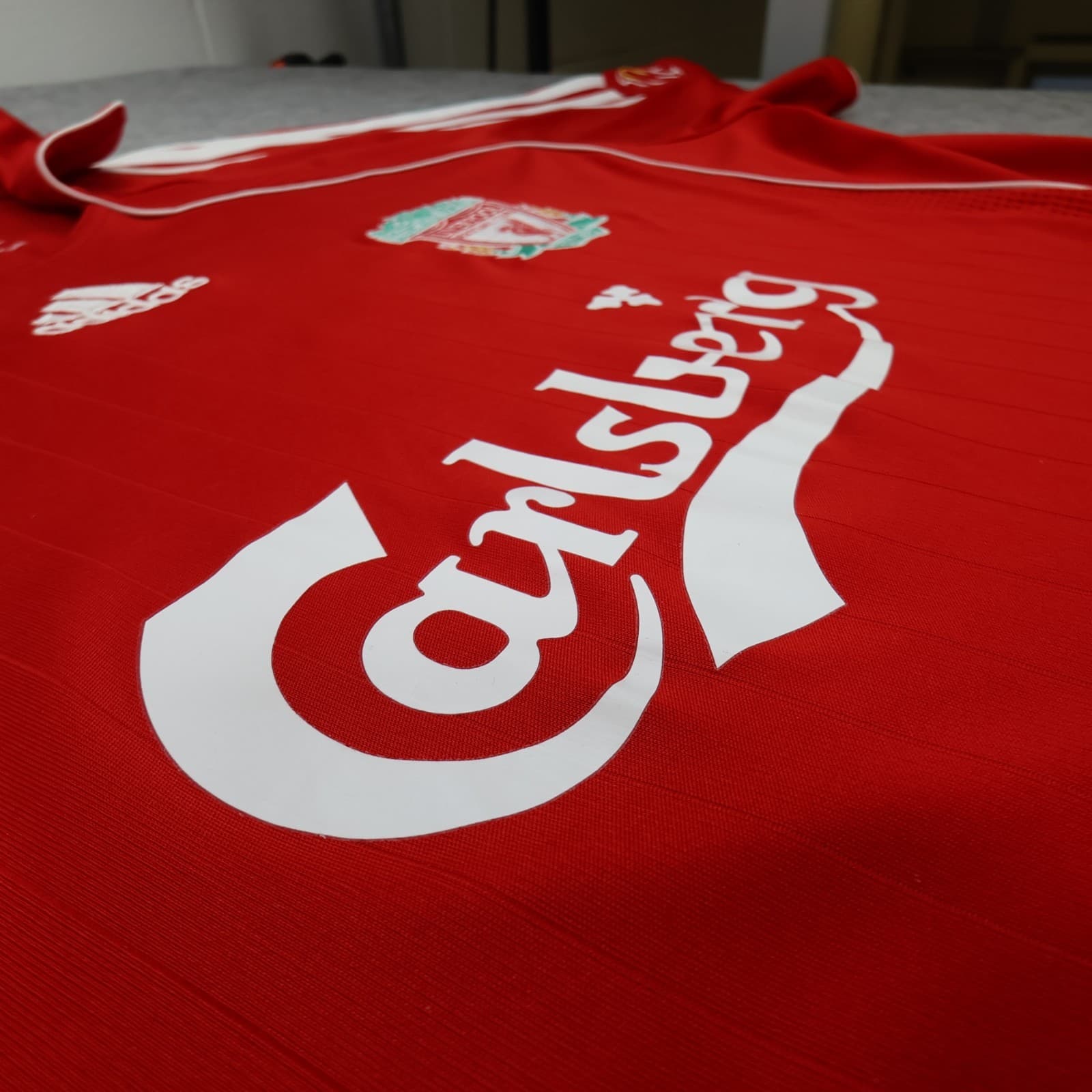 Liverpool Shirt Extra Large Red Home Kit 2006 2008 Adidas Jersey Steven Gerrard photo 8