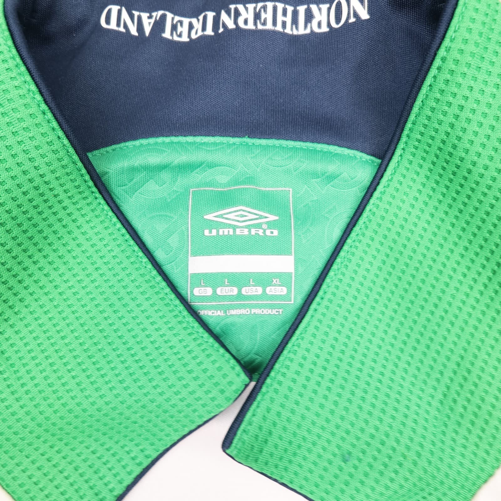 Northern Ireland Football Shirt Large Adidas Away Kit 2009 2010 Soccer Jersey photo 5