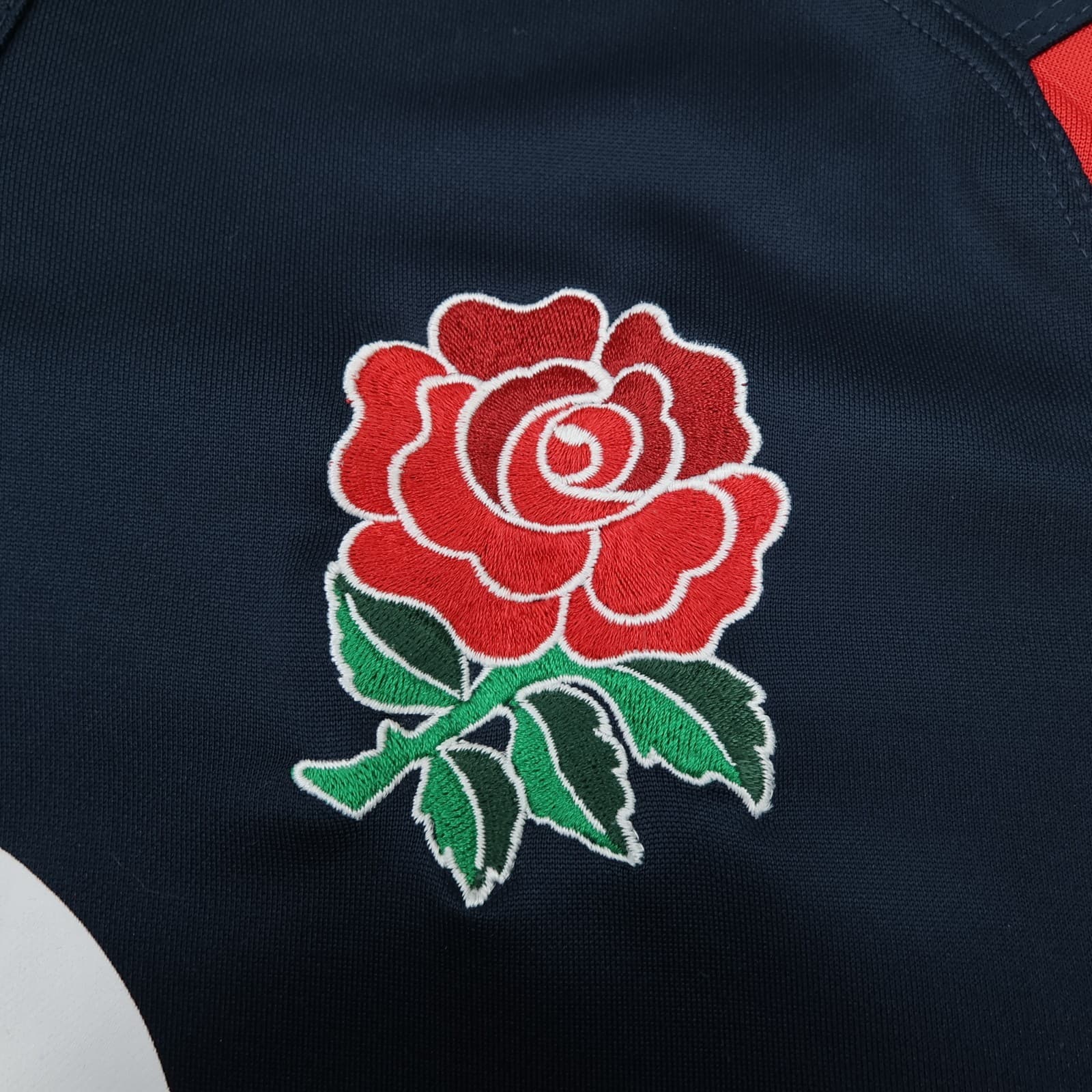 England Rugby Shirt Large Navy Away Kit 2005 2006 Nike Jersey O2 photo 4