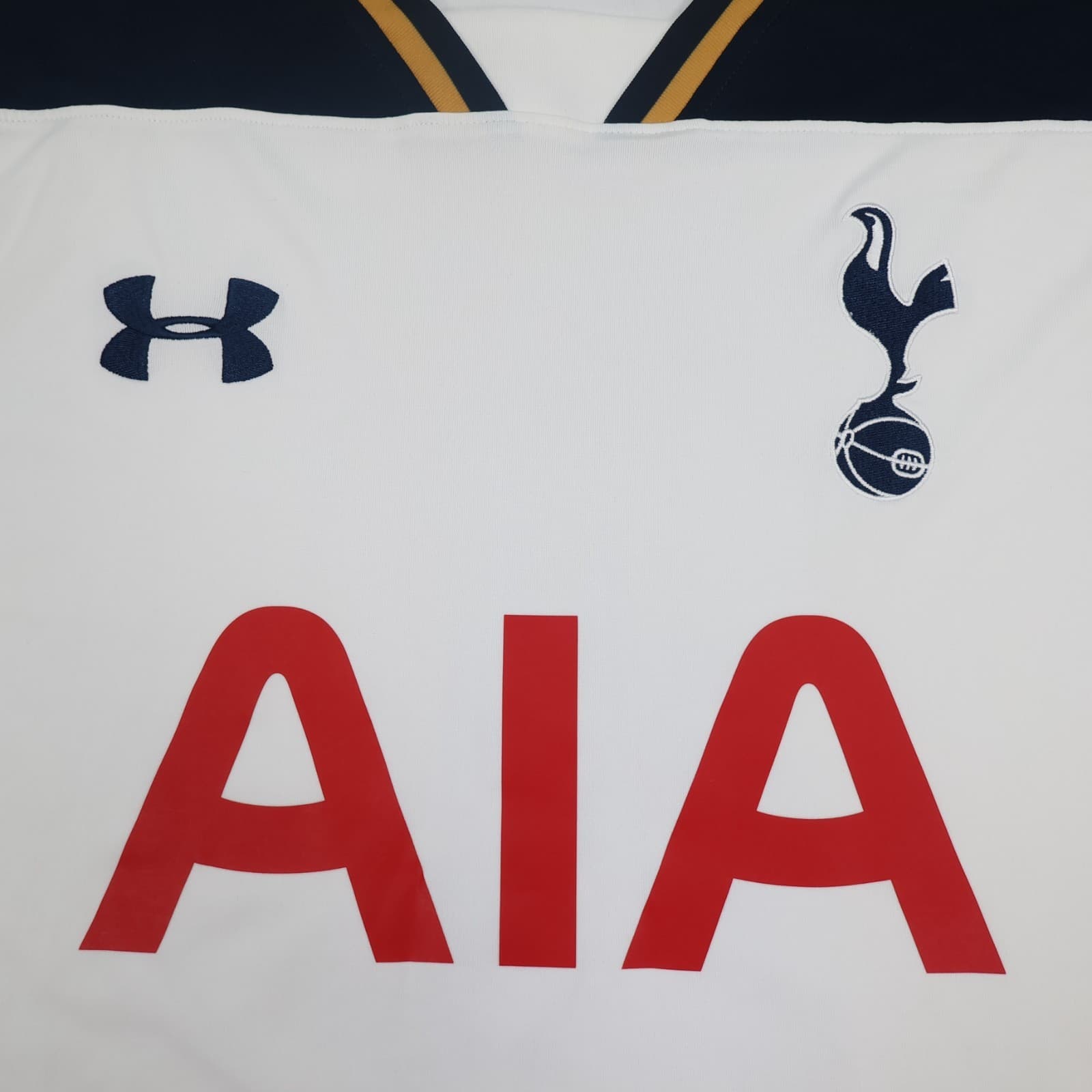 Tottenham Hotspur Shirt 2XL White Home Kit 2016 2017 Spurs Jersey Mark 10 photo 7
