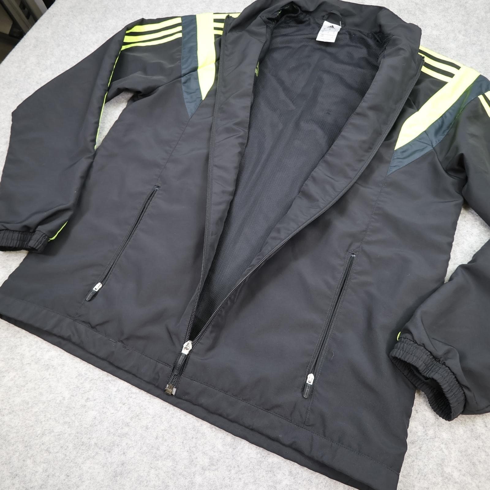 Spain Jacket Mens Medium Black 2014 2015 Football Adidas Track Top Training photo 6