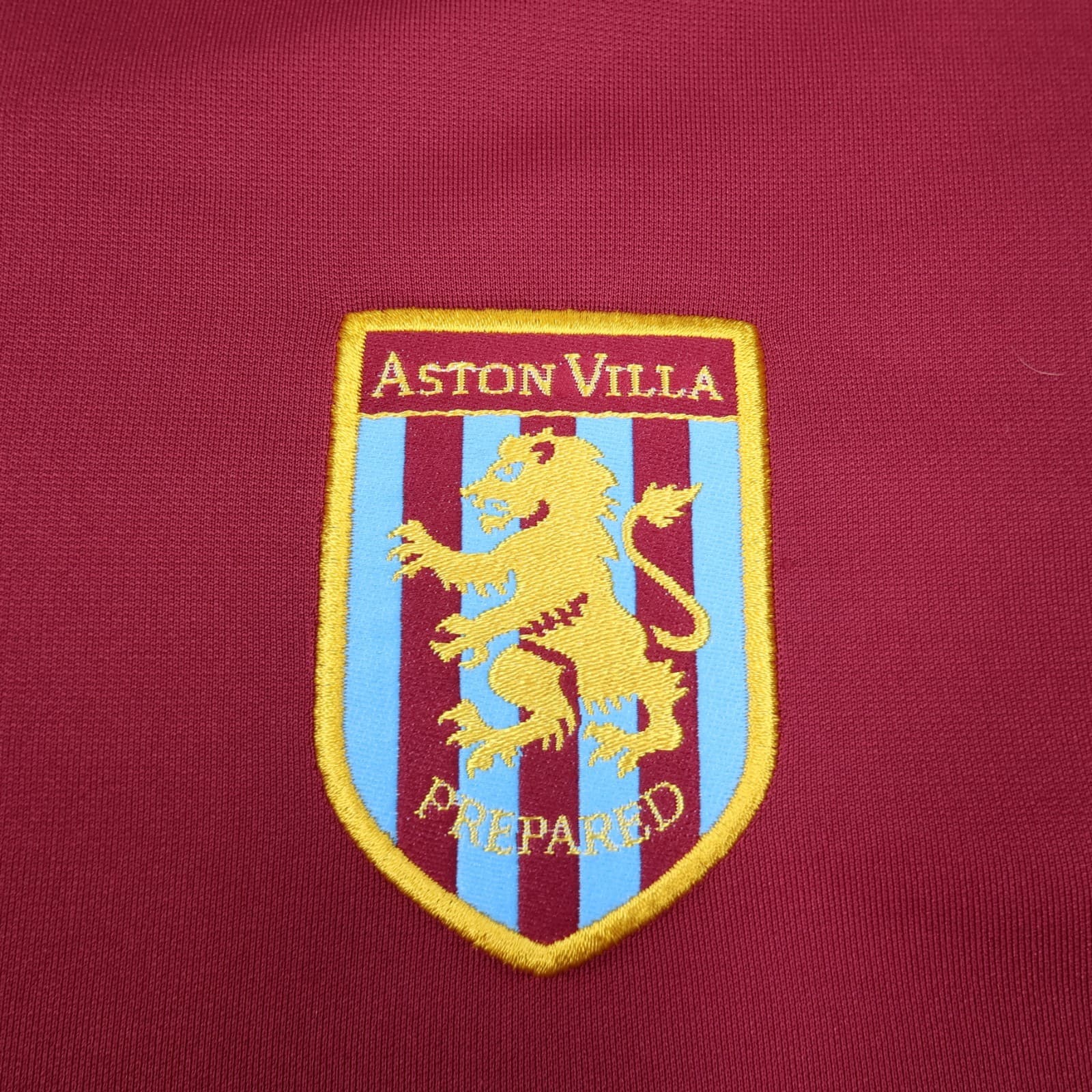Vintage Aston Villa Shirt 3XL Burgundy Home Kit 2002 2003 Diadora Jersey 50" 52" photo 5