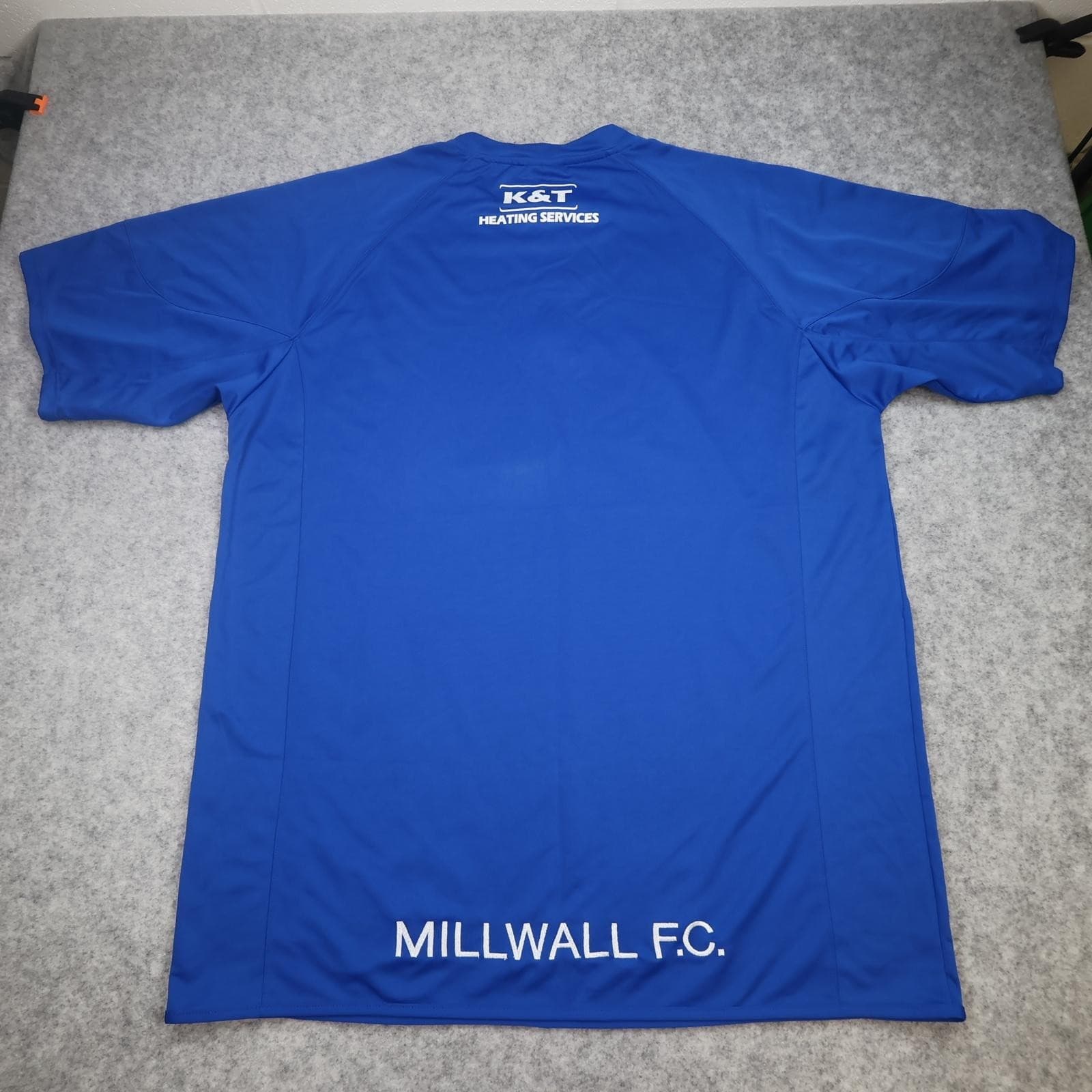 Millwall Shirt Mens 3XL Blue Home EFL 2007 2008 Bukta Oppida Soccer Jersey photo 2