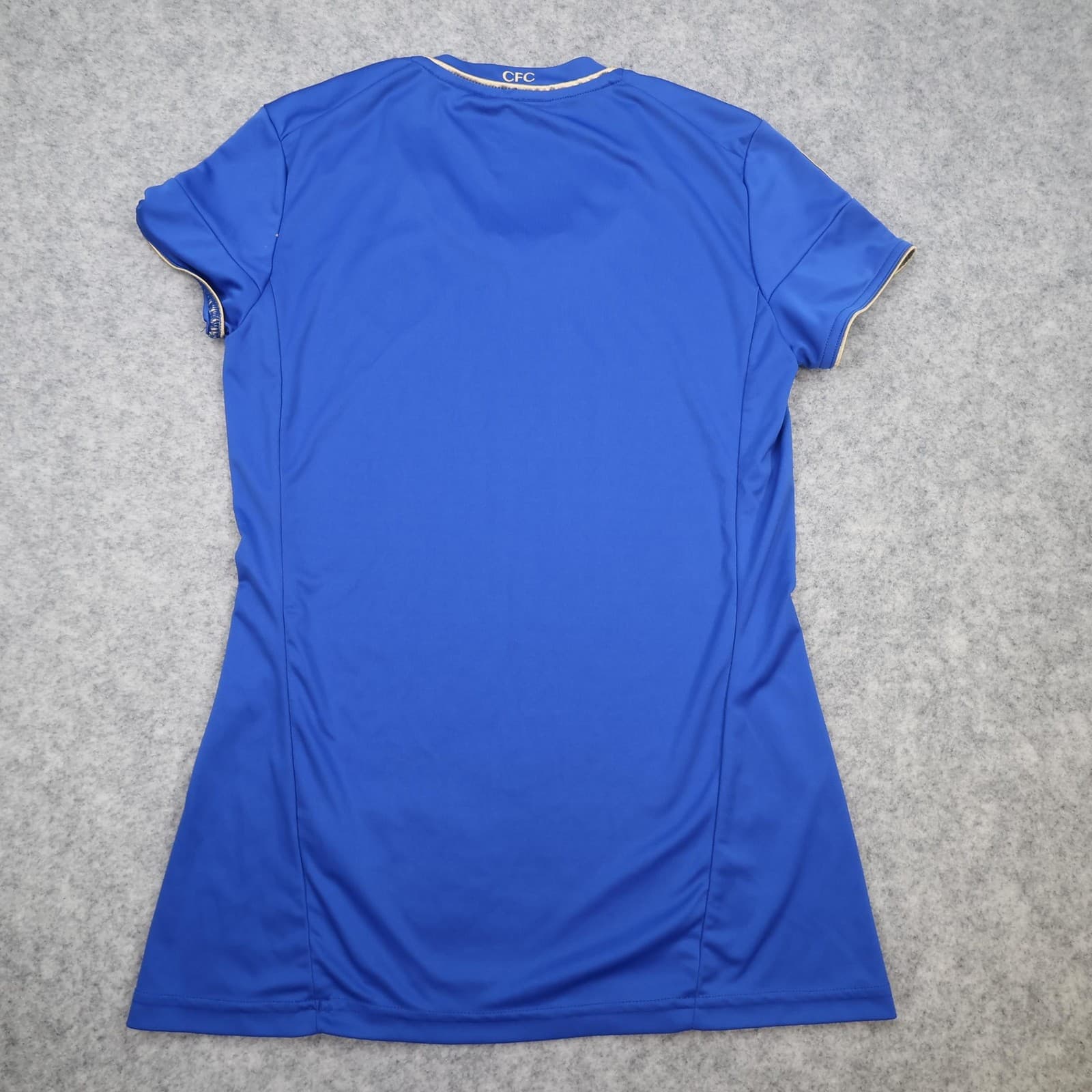Chelsea Shirt Womens Medium 12-14 Blue Home 2012 2013 Adidas Soccer Jersey photo 2