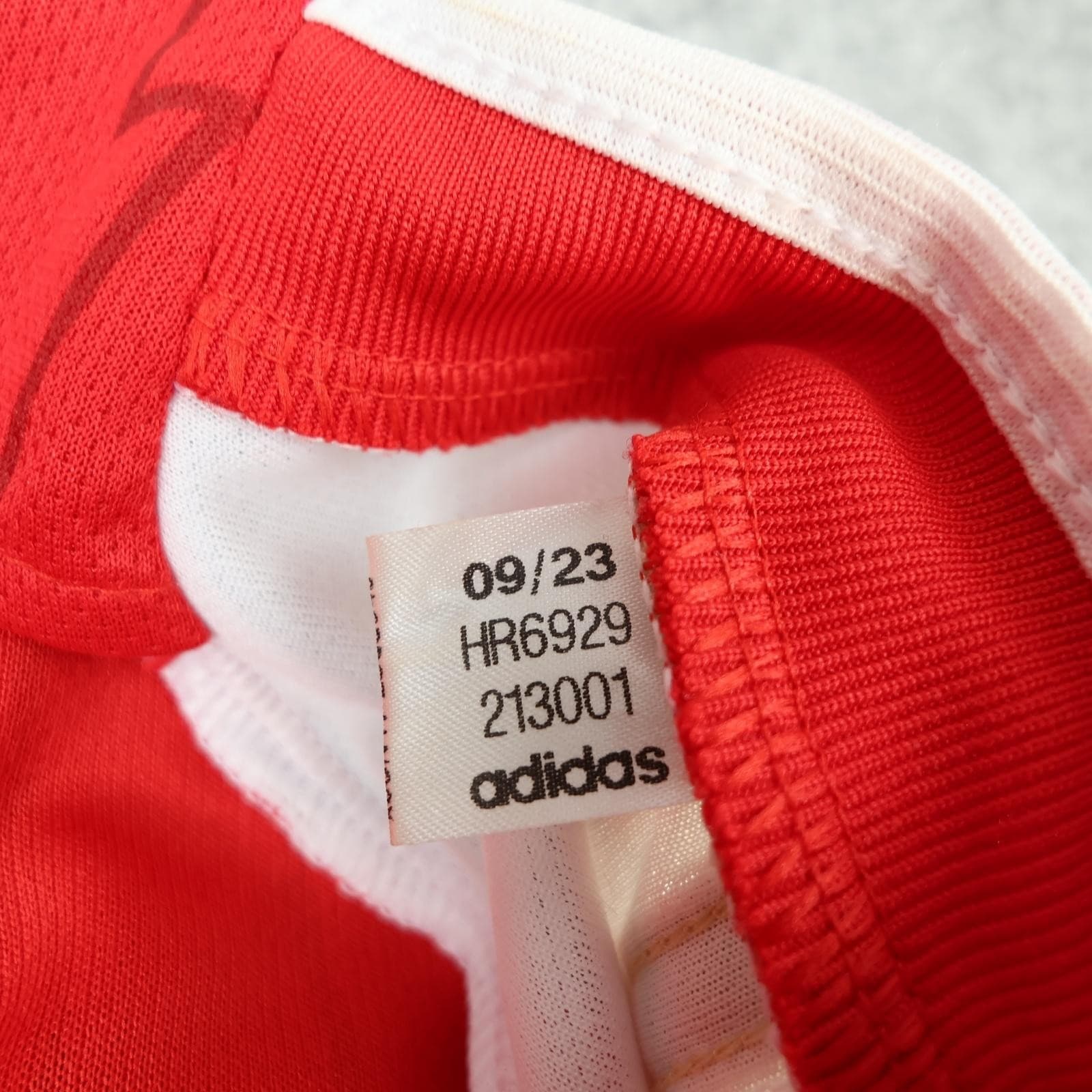 Arsenal Shirt Mens Small Red Home 2023 2024 EPL Football Adidas Rice 41 Jersey photo 8