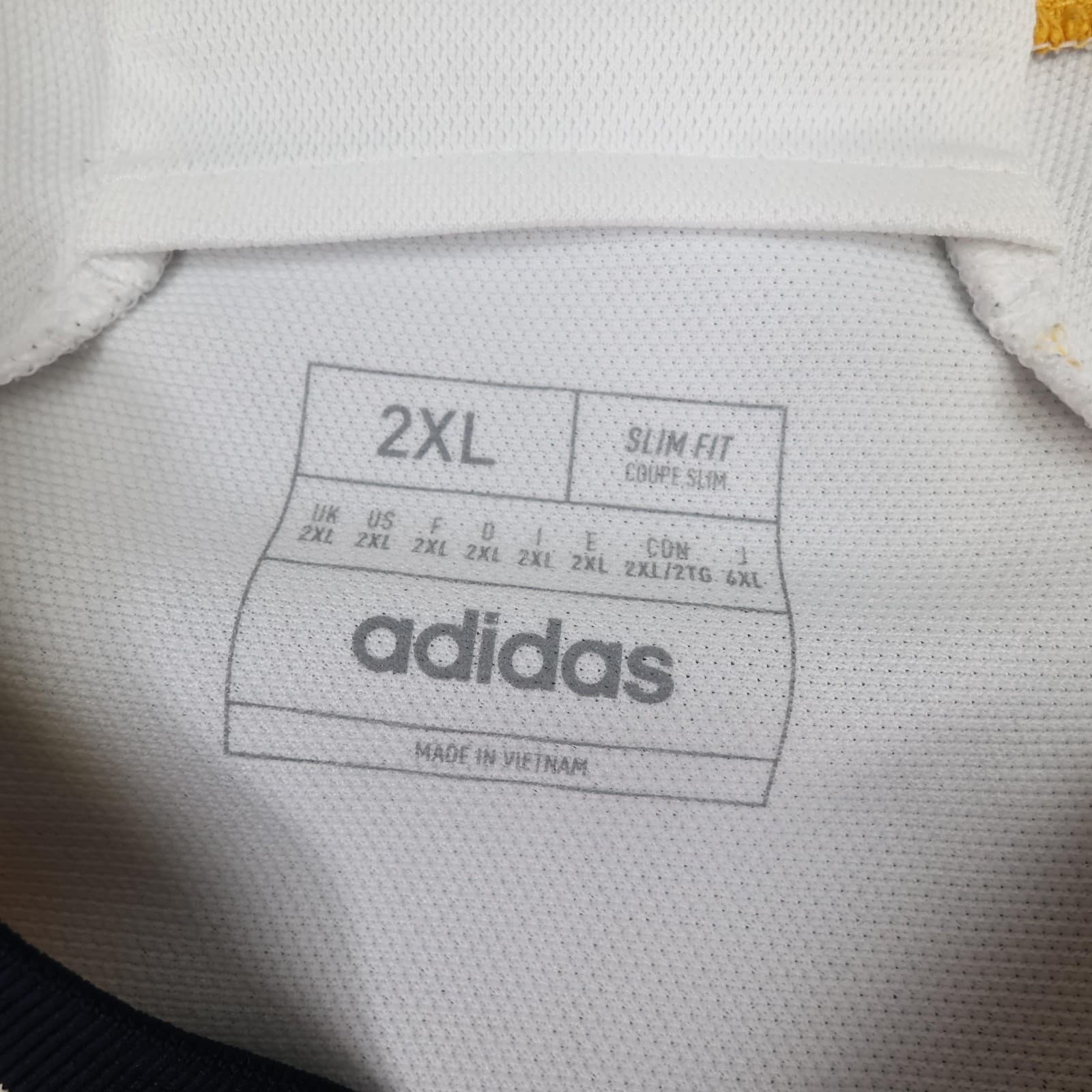 Real Madrid Shirt Mens 2XL White Home 2023 2024 Football Adidas Soccer Jersey photo 7