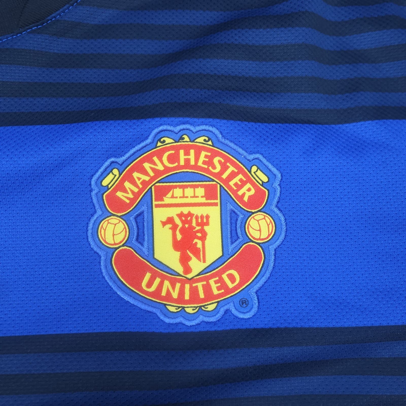 Manchester United Shirt 2XL Away Blue Home Kit 2011 2012 Jersey Alex Ferguson photo 5